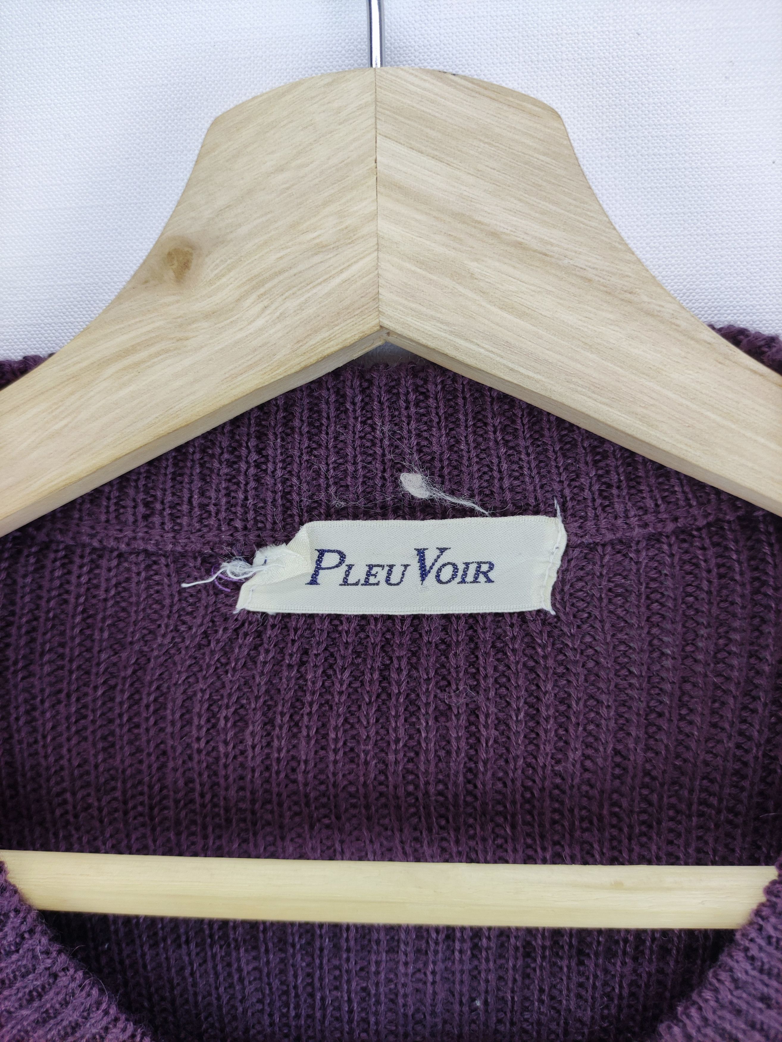 Aran Isles Knitwear Vintage Pleu Voir knit Cardigan Button Up Size US M / EU 48-50 / 2 - 2 Thumbnail