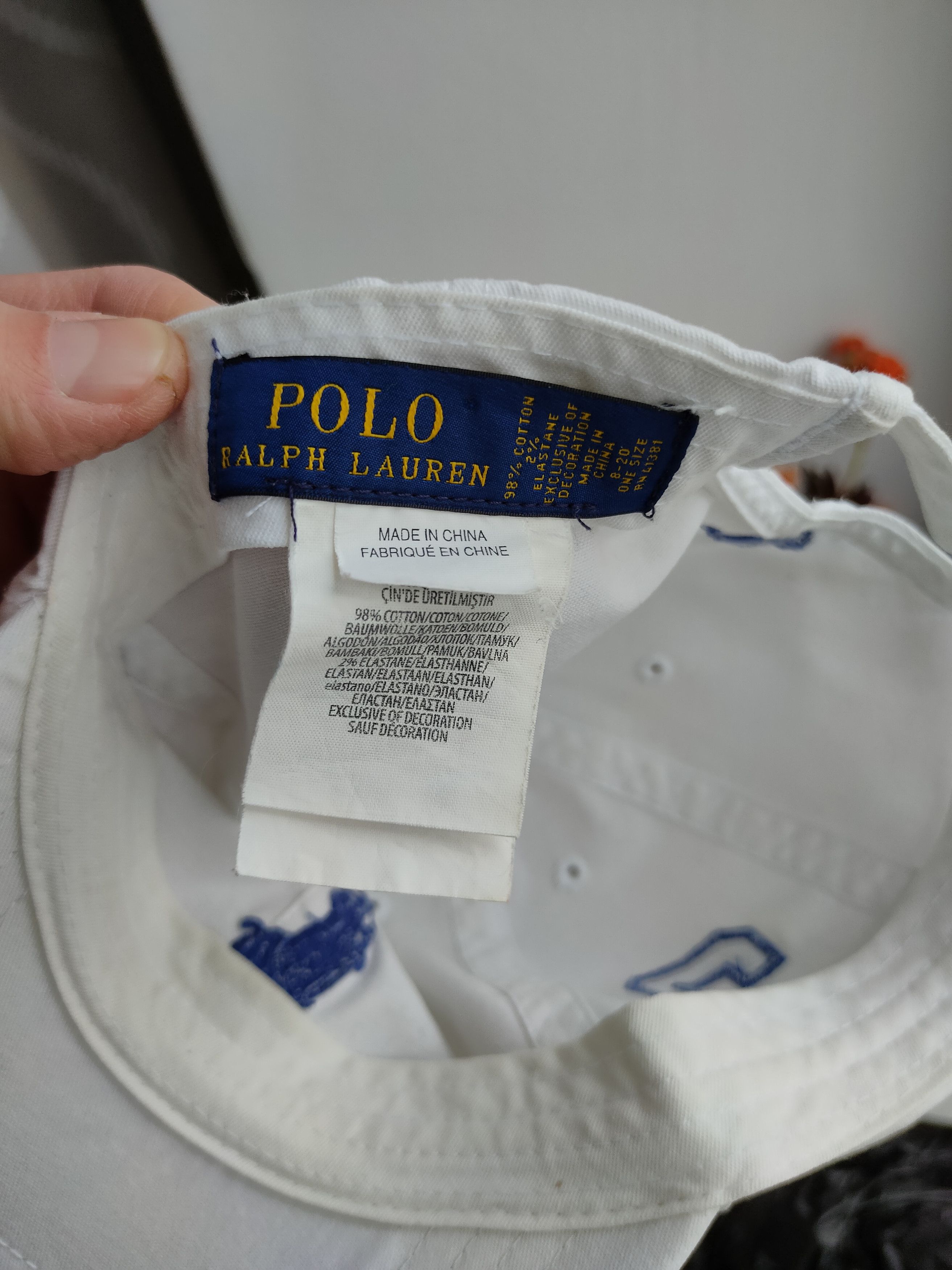 Polo Ralph Lauren Polo Ralph Lauren vintage cap hat polo RL unisex Size ONE SIZE - 7 Thumbnail