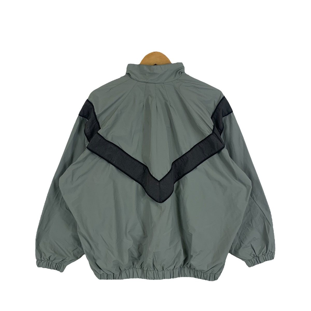 Vintage ARMY Physical Fitness Zipper Windbreaker Light Jacket Size US XXL / EU 58 / 5 - 2 Thumbnail