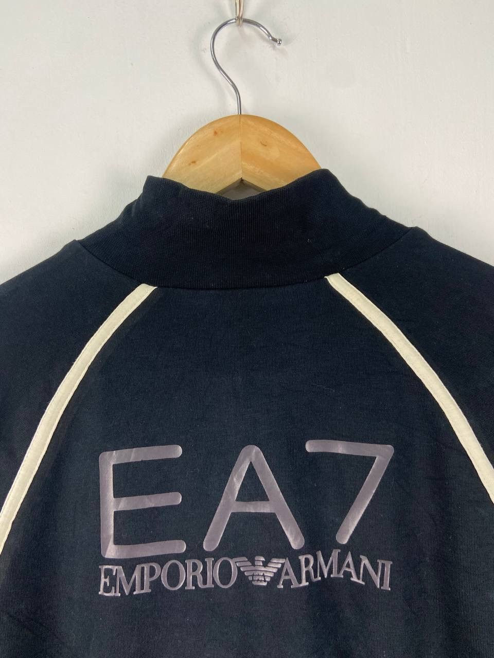 Emporio Armani Vintage Emporio Armani Tracktop Sweatshirt Zipper Sweater Size US M / EU 48-50 / 2 - 5 Thumbnail
