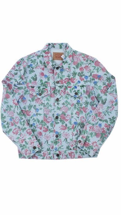 Supreme Supreme x Levis Roses Trucker Jacket | Grailed