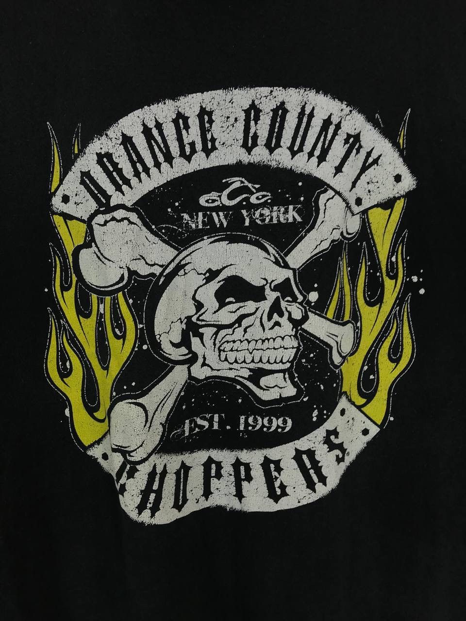 West Coast Choppers Orange County Choppers rock skulls tee Size US XL / EU 56 / 4 - 3 Thumbnail