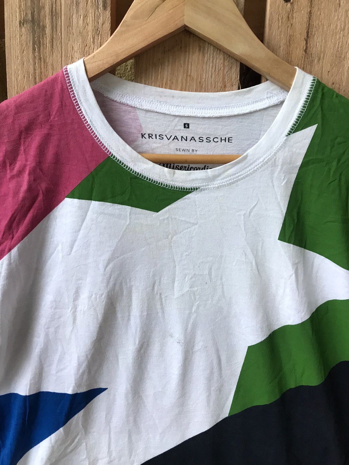 Designer × Kris Van Assche Krisvanassche Sewn By la Cabana de Alta Costura Tee Size US S / EU 44-46 / 1 - 5 Thumbnail