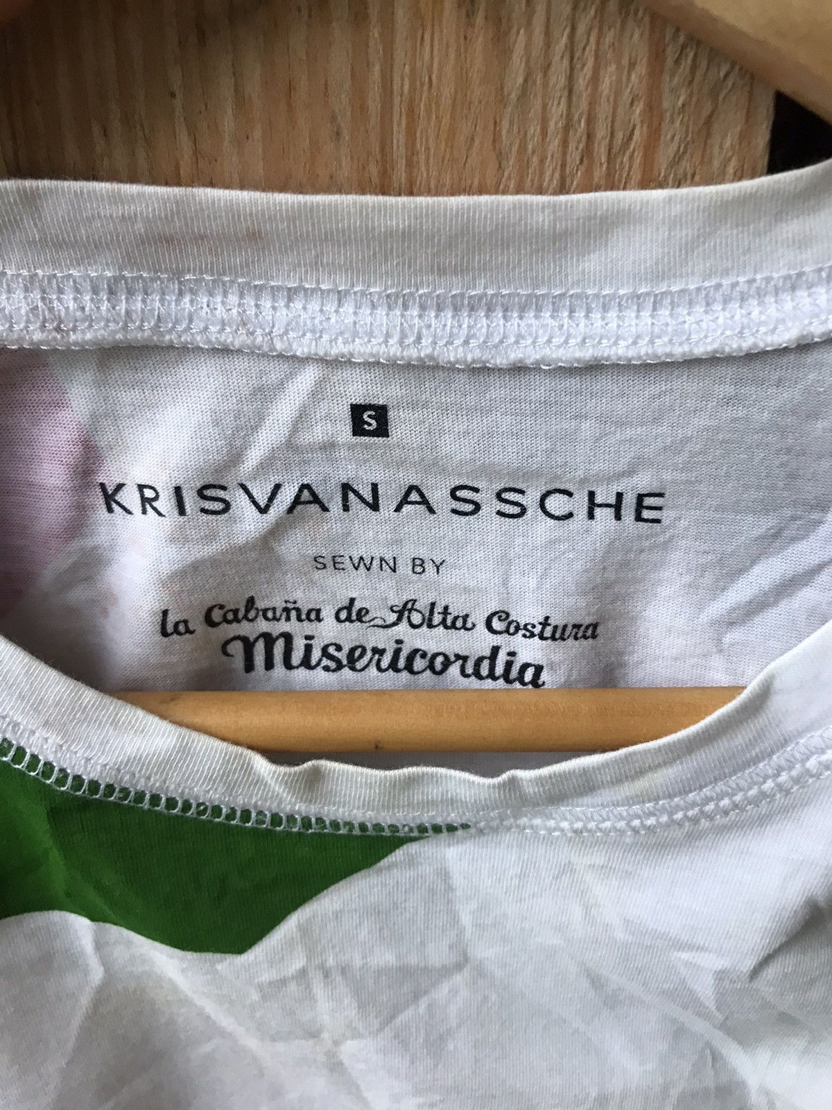 Designer × Kris Van Assche Krisvanassche Sewn By la Cabana de Alta Costura Tee Size US S / EU 44-46 / 1 - 7 Thumbnail
