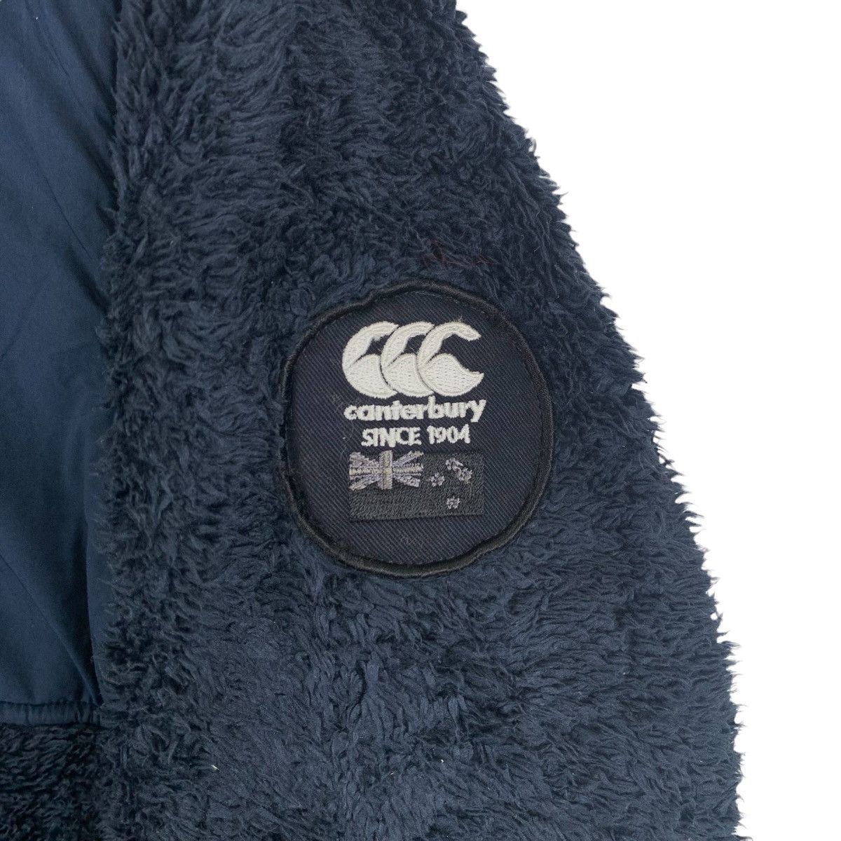 Canterbury of New Zealand × Vintage Canterbury Of New Zealand Rugby Fleece Sweaters Jacket Size US M / EU 48-50 / 2 - 8 Thumbnail