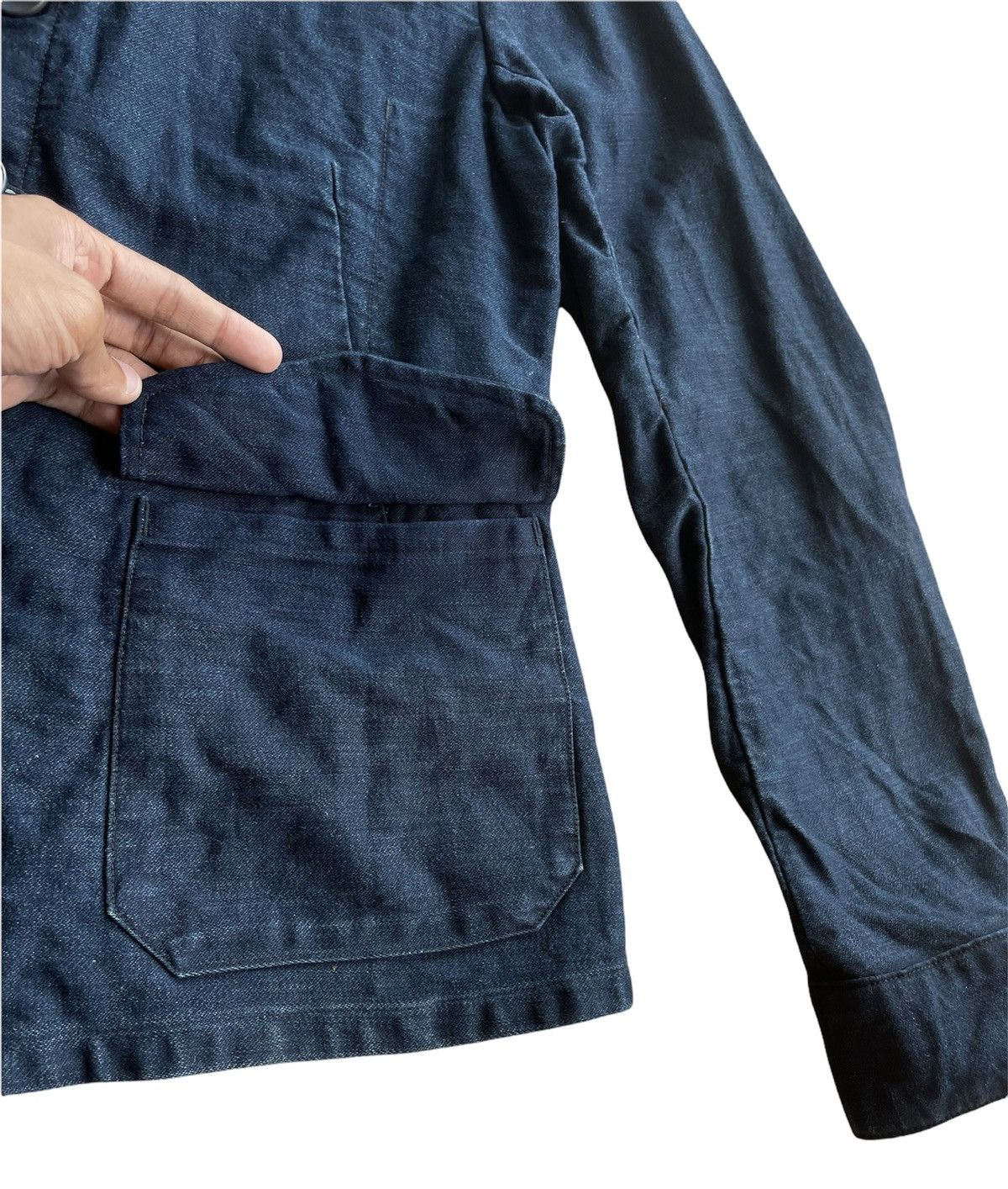 45rpm Marine 45 By 45Rpm Denim Jacket Size M / US 6-8 / IT 42-44 - 9 Thumbnail