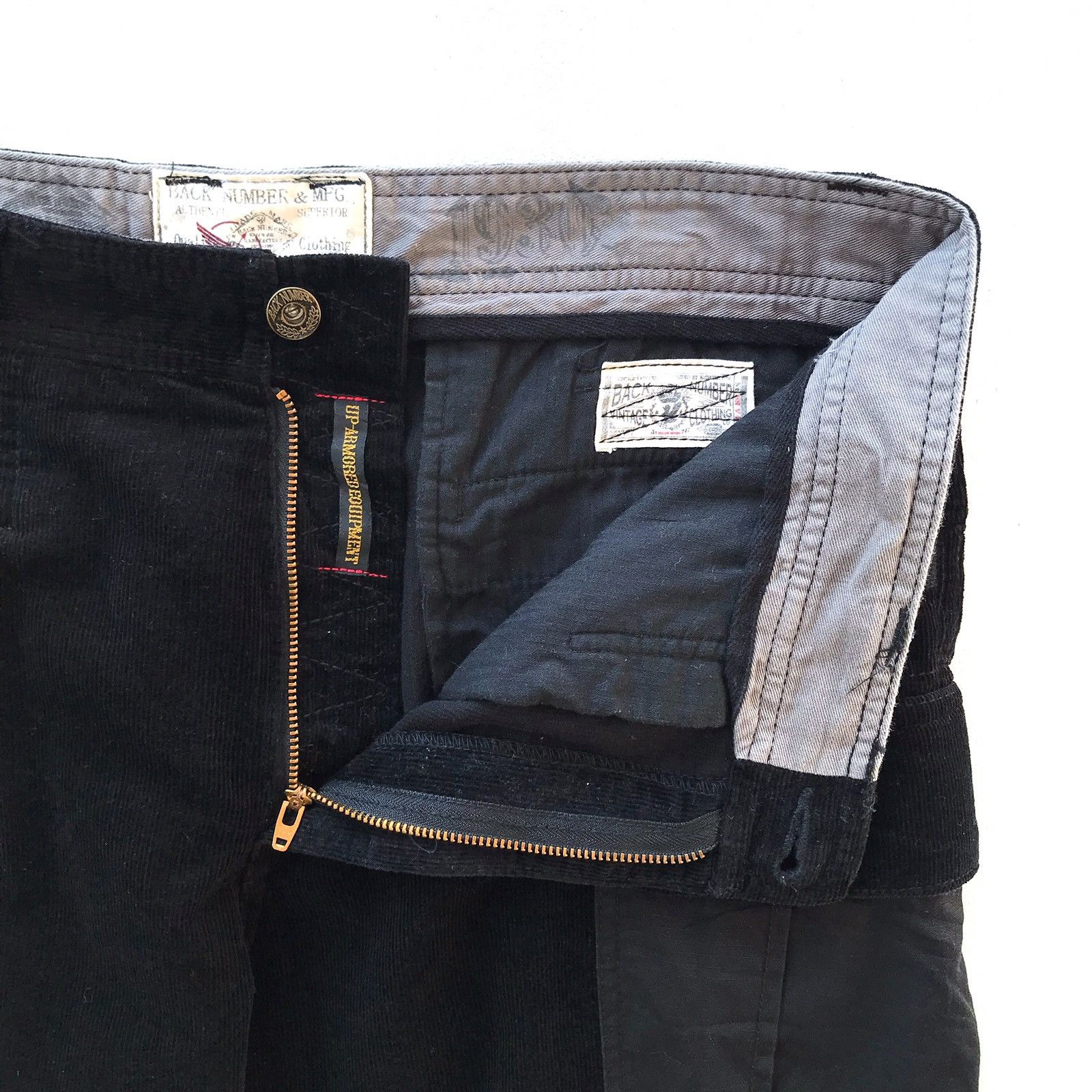 Japanese Brand Up-Armored Issue Superior Fitted Corduroy Pant Size US 33 - 4 Thumbnail