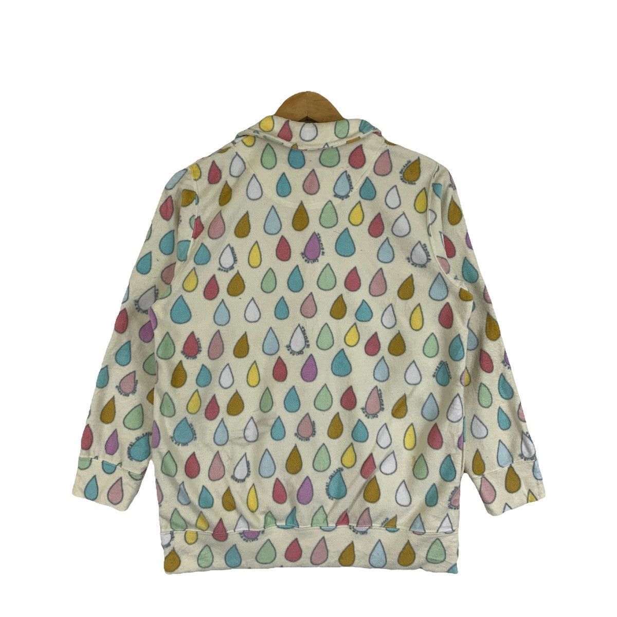 Tsumori Chisato Issey Miyake Japanese Brand Polkadot Design Fleece Shirts Size M / US 6-8 / IT 42-44 - 2 Thumbnail