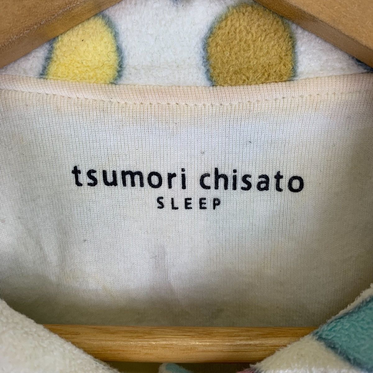 Tsumori Chisato Issey Miyake Japanese Brand Polkadot Design Fleece Shirts Size M / US 6-8 / IT 42-44 - 6 Thumbnail