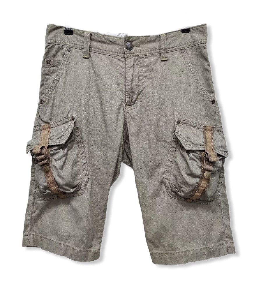 Edwin DOPE! EDWIN Exclusive Vintage Military Cargo Short Pants Size US 30 / EU 46 - 2 Thumbnail