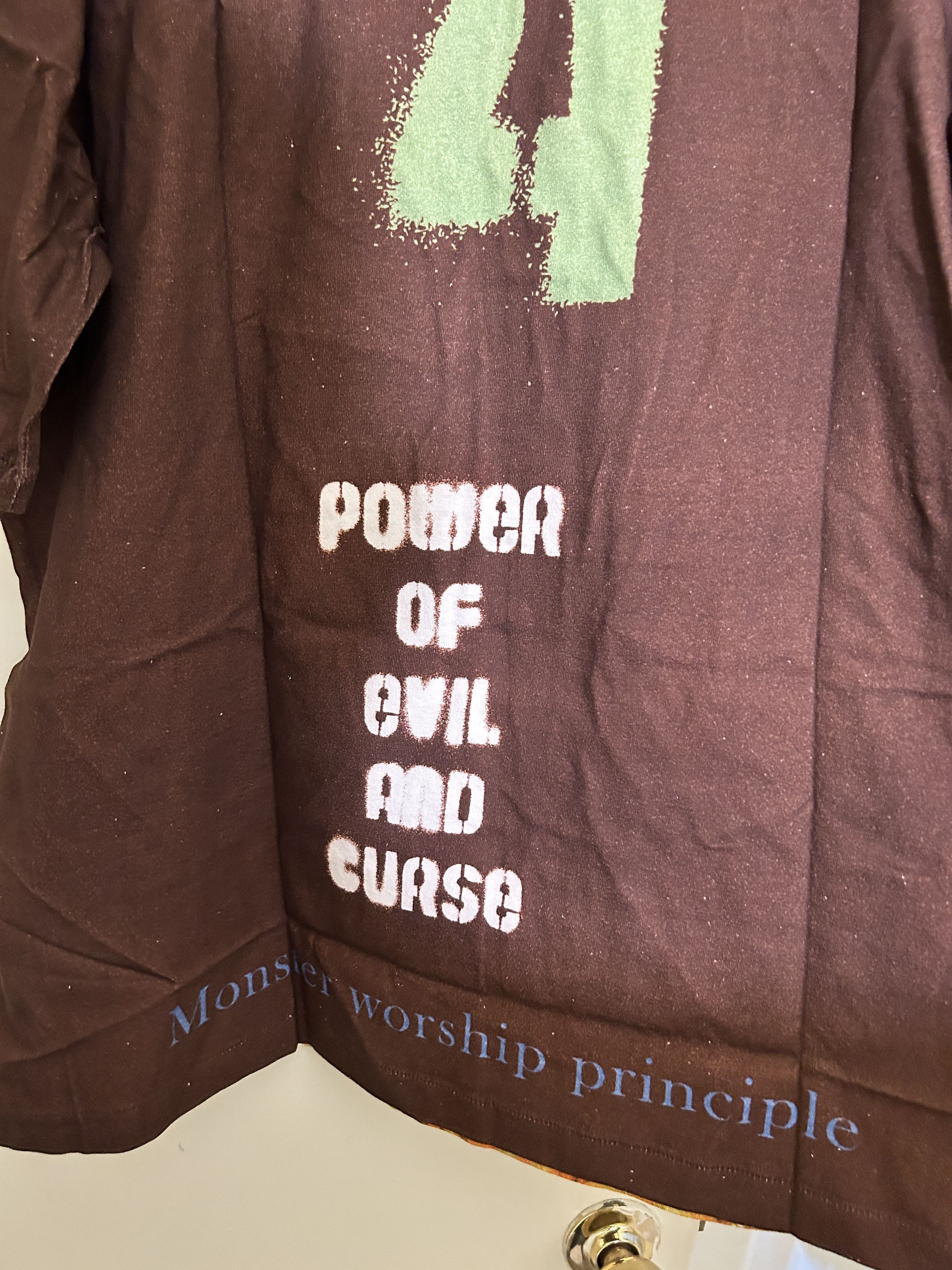 Undercover UNDERCOVER TOKYO MONSTER PRINT TEE BORDEAUX Size 3 Size US L / EU 52-54 / 3 - 4 Thumbnail