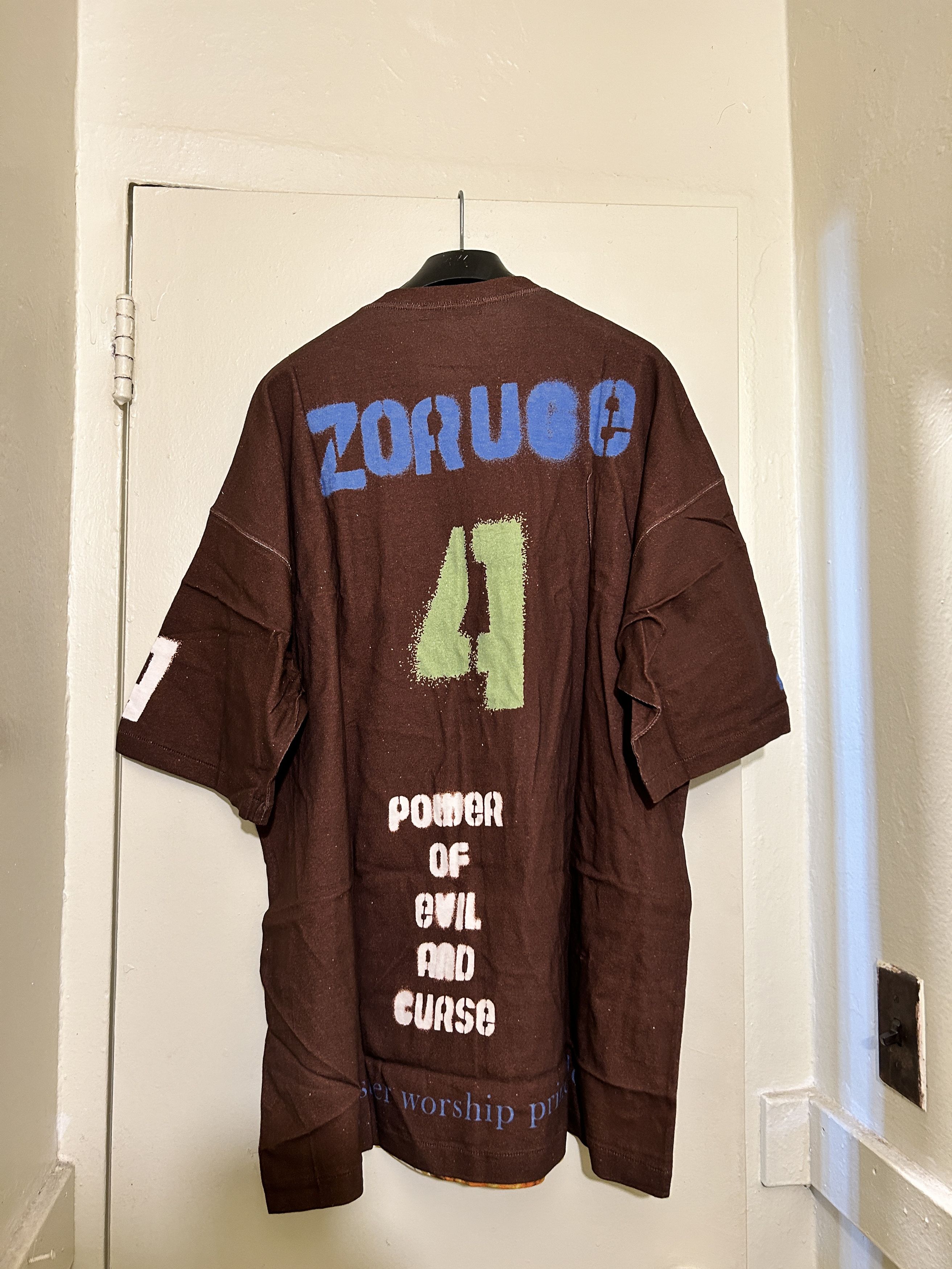 Undercover UNDERCOVER TOKYO MONSTER PRINT TEE BORDEAUX Size 3 Size US L / EU 52-54 / 3 - 3 Thumbnail