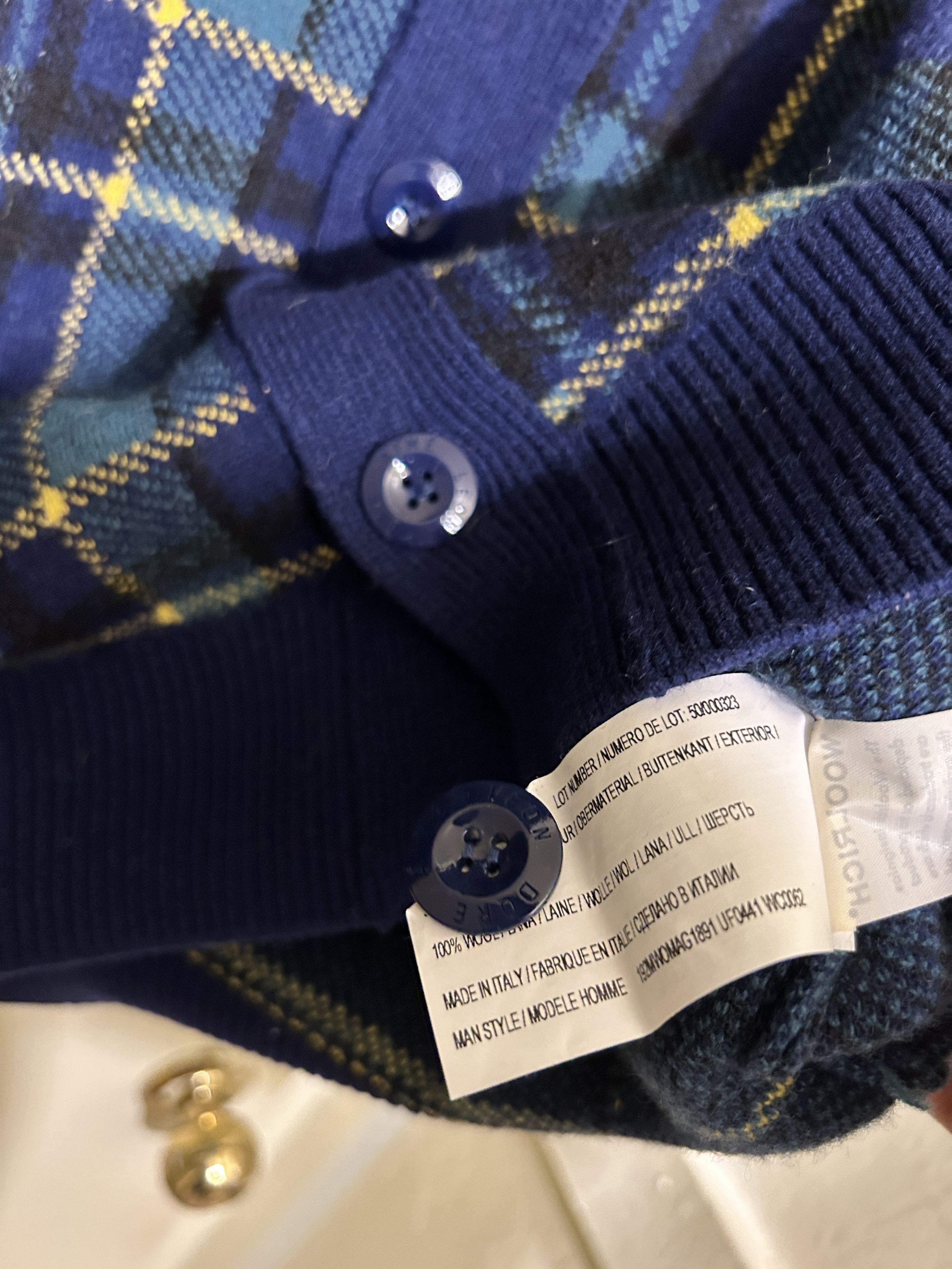 Aime Leon Dore × Woolrich Woolen Mills AIME LEON DORE X WOOLRICH PLAID CARDIGAN GREEN Size US L / EU 52-54 / 3 - 8 Thumbnail