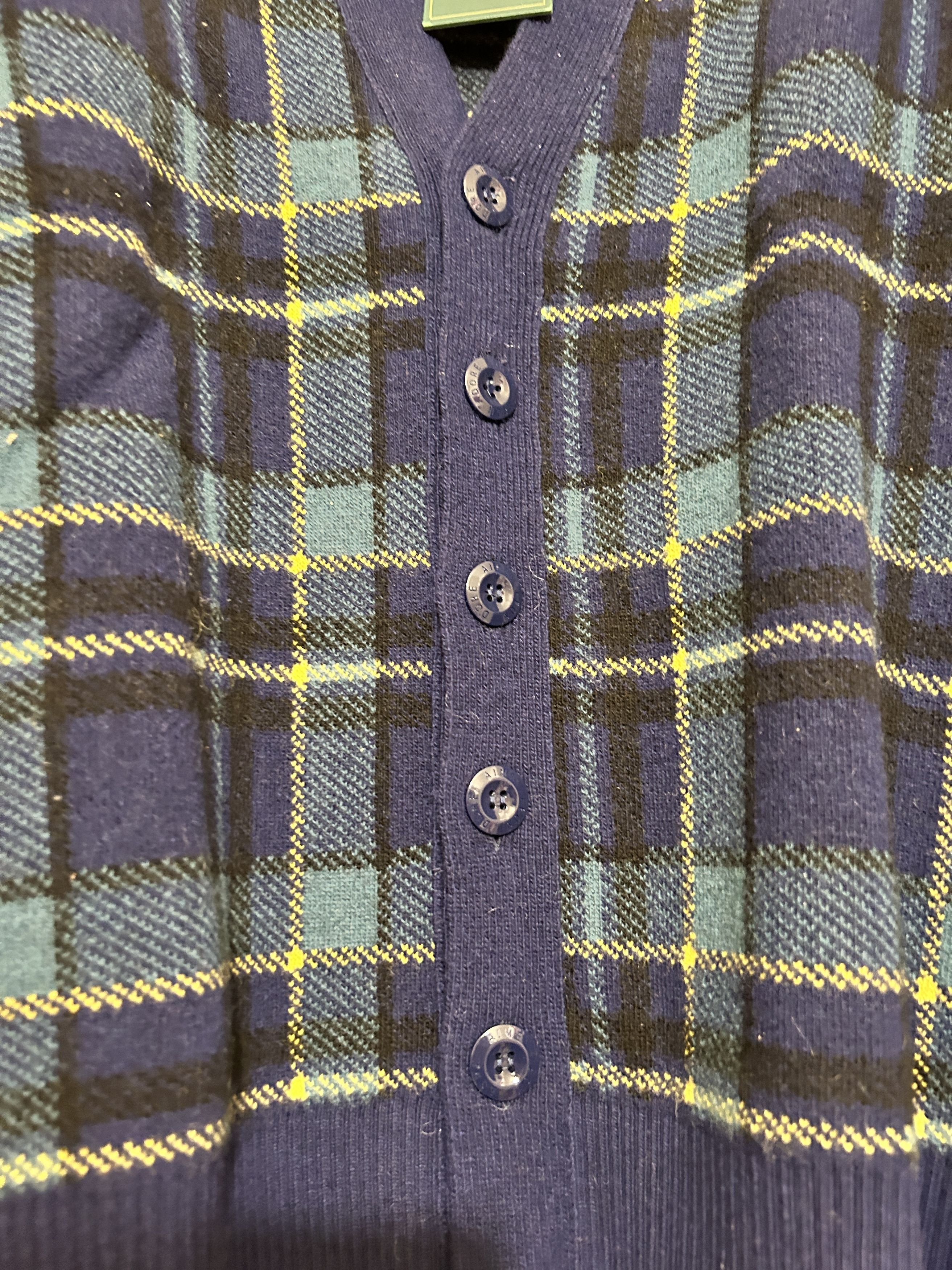 Aime Leon Dore × Woolrich Woolen Mills AIME LEON DORE X WOOLRICH PLAID CARDIGAN GREEN Size US L / EU 52-54 / 3 - 2 Thumbnail