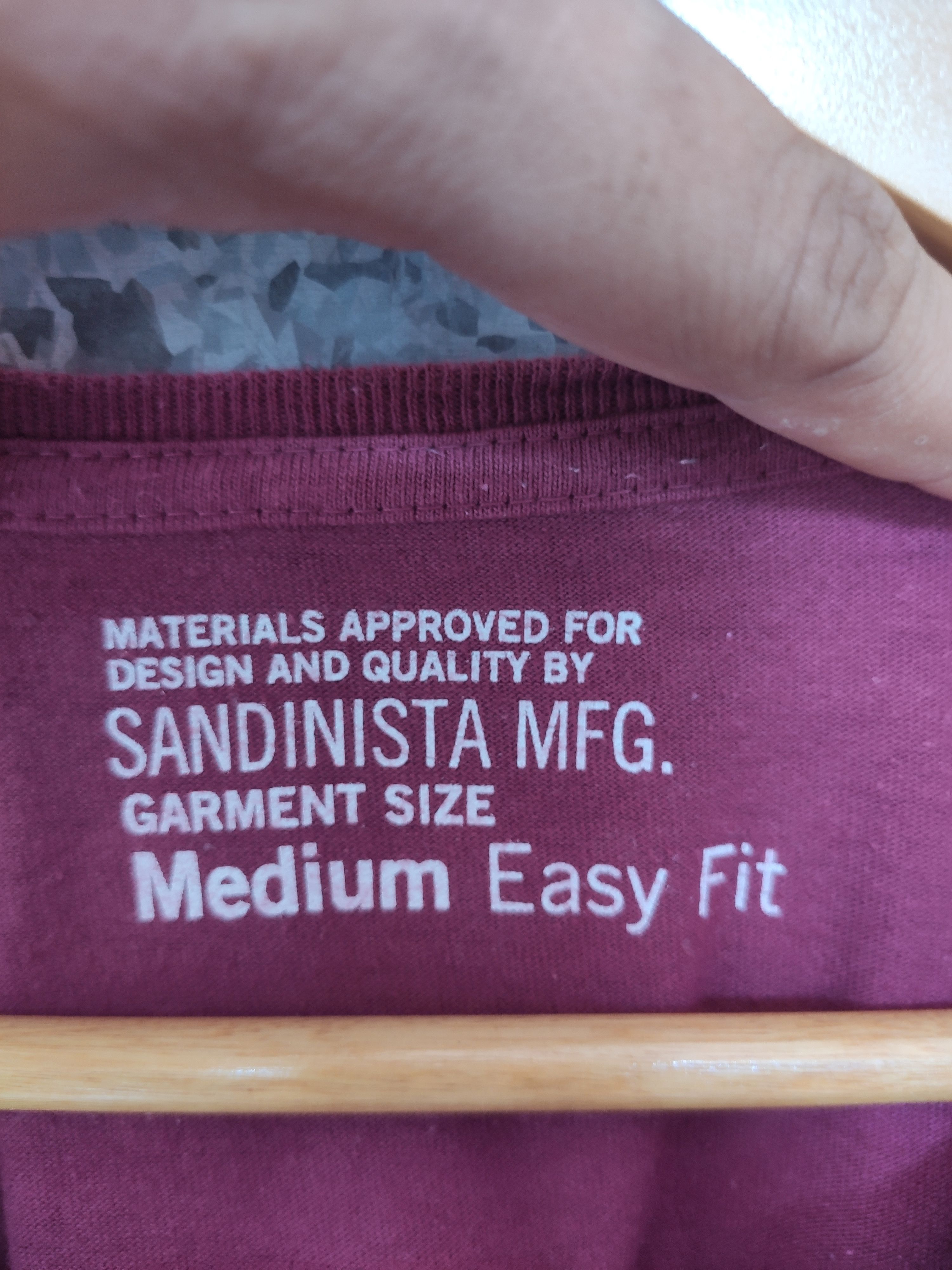 Sandinista MFG 🔥 Autumn Winter t shirt Sandinista AW 2019 Size US L / EU 52-54 / 3 - 7 Thumbnail