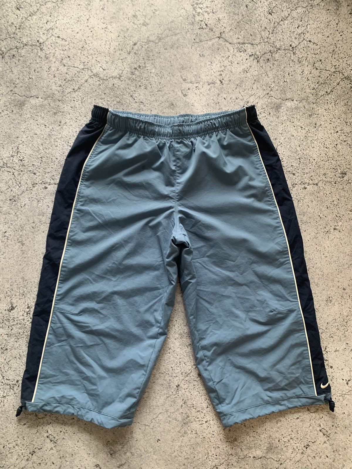 Nike Nike vintage capri/ bridges nylon track shorts y2k drill | Grailed