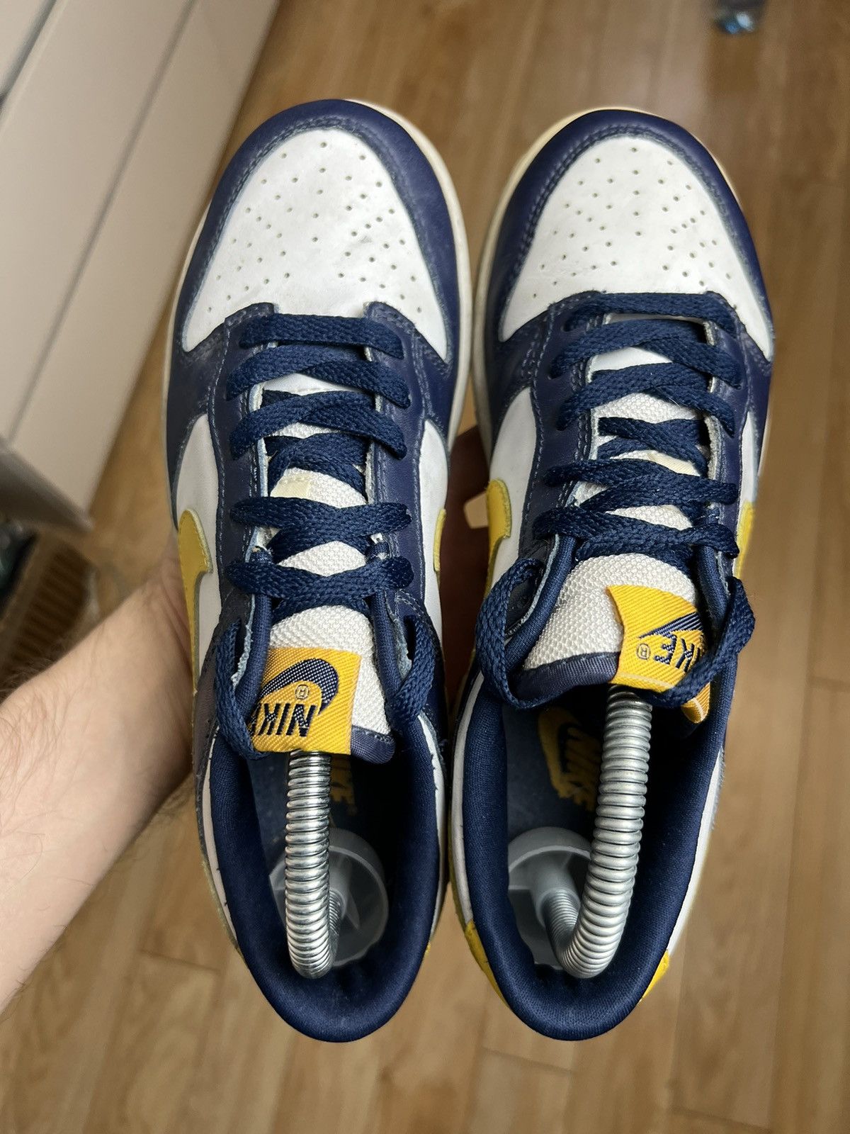 Nike Archive Vintage 2004 Nike Dunk Low Varsity Maize Sneakers Size US 7 / IT 37 - 11 Thumbnail