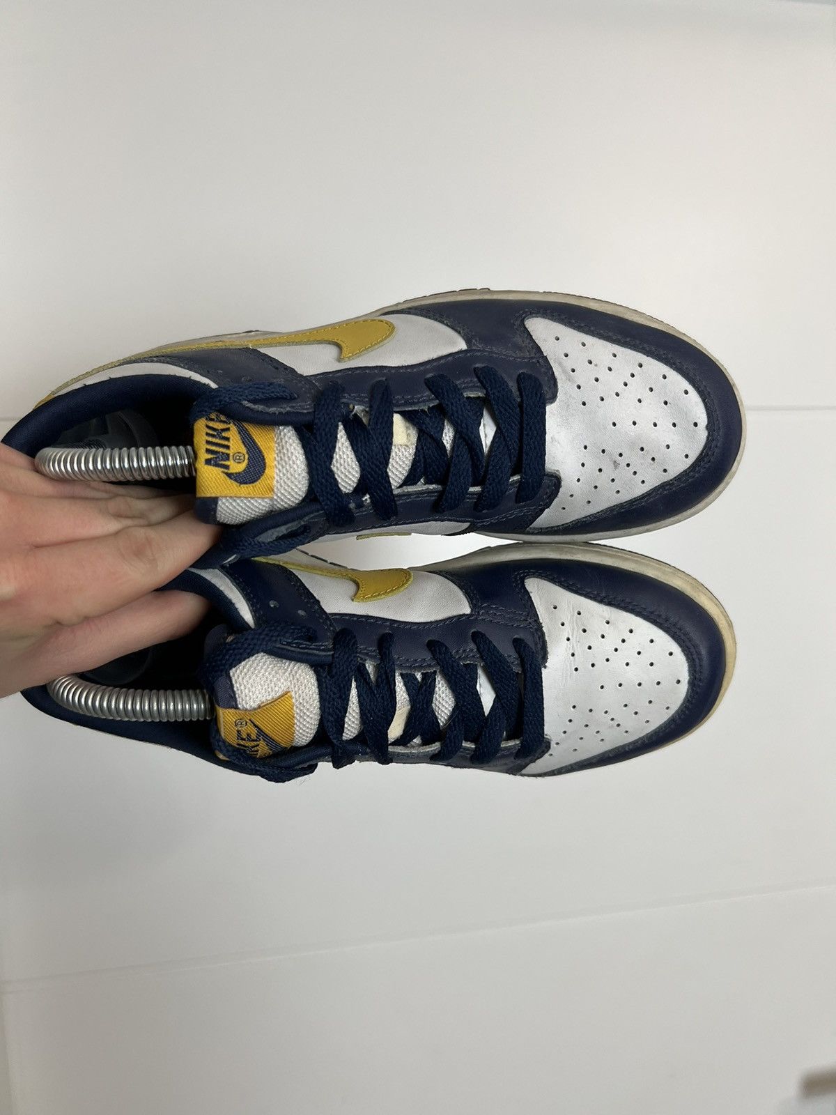 Nike Archive Vintage 2004 Nike Dunk Low Varsity Maize Sneakers Size US 7 / IT 37 - 3 Thumbnail