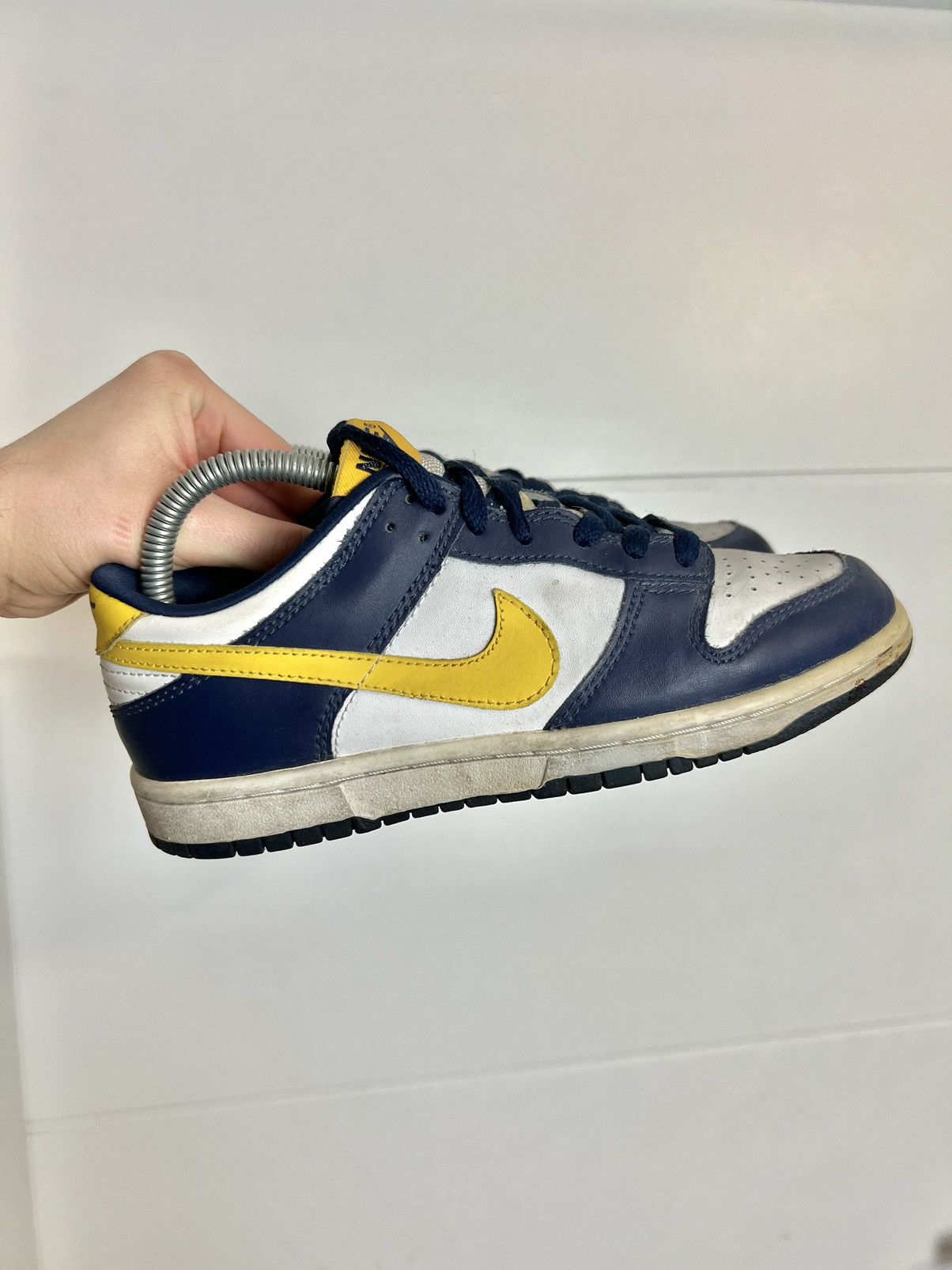 Nike Archive Vintage 2004 Nike Dunk Low Varsity Maize Sneakers Size US 7 / IT 37 - 1 Thumbnail