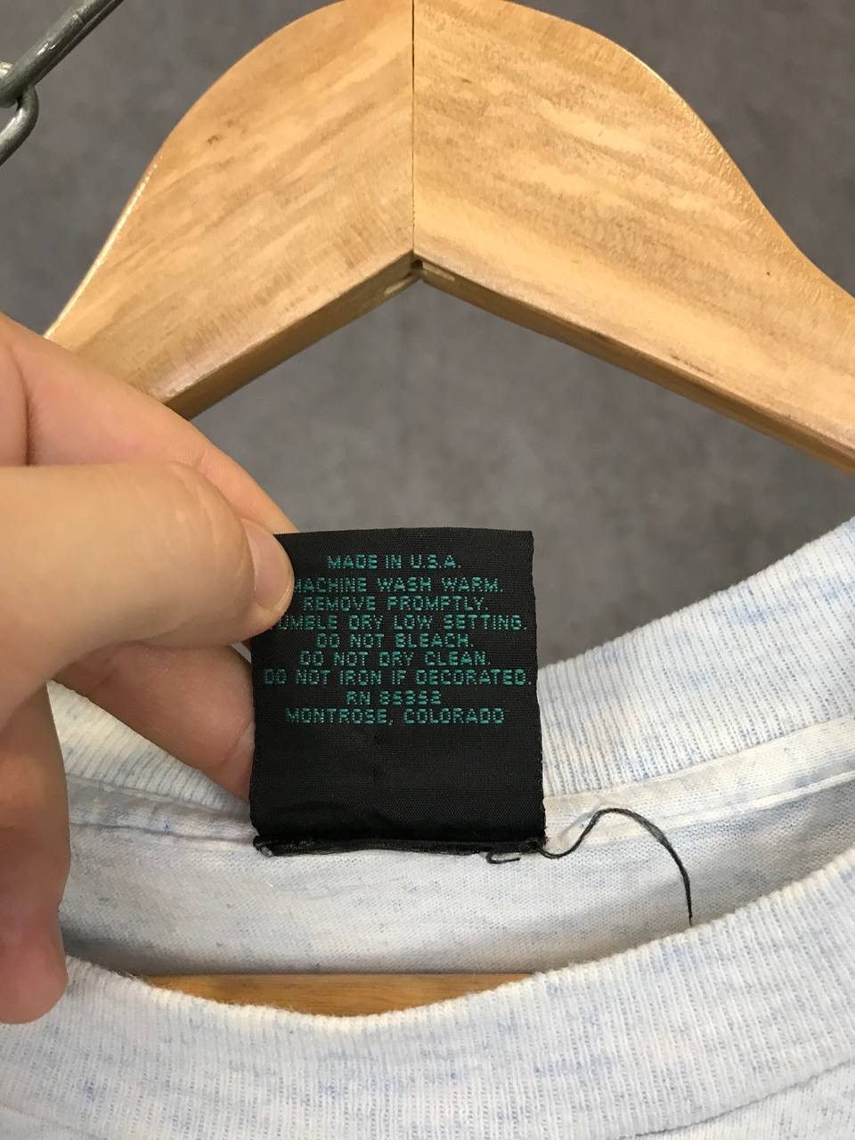 Habitat Indians history vintage habitat made in USA overprinted tee Size US L / EU 52-54 / 3 - 6 Thumbnail