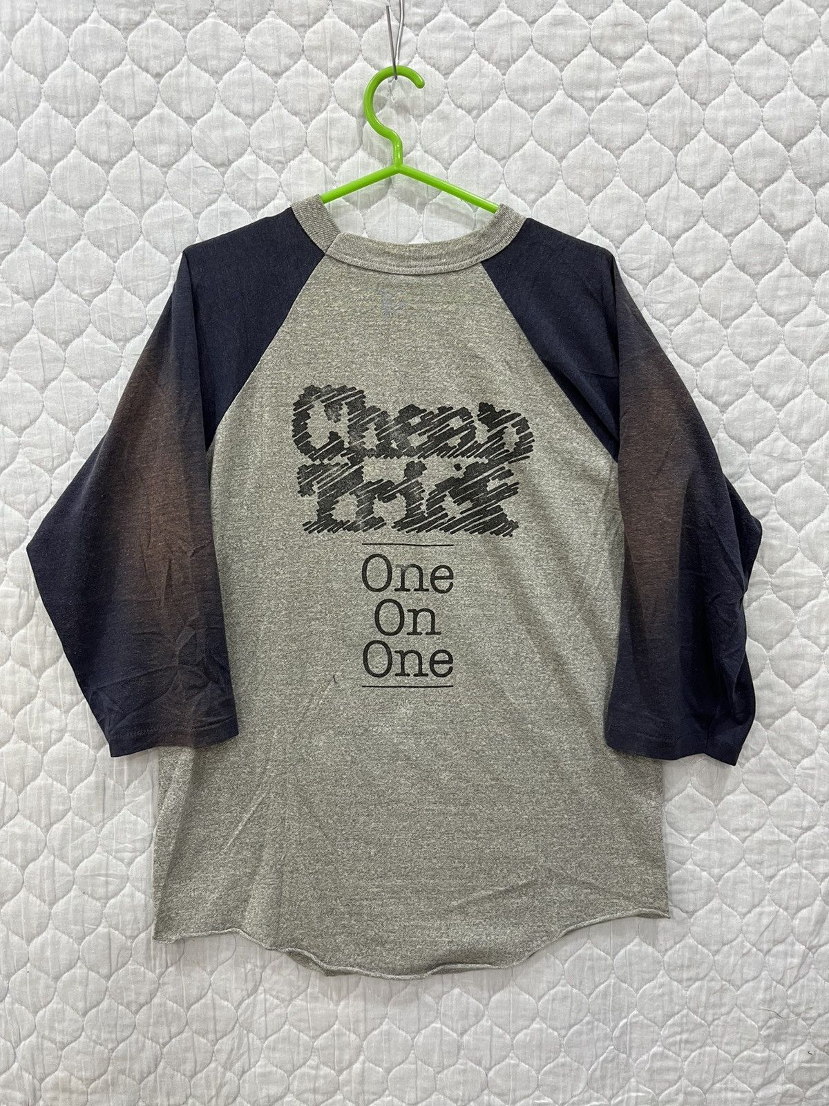 Band Tees × Vintage E. VINTAGE CHEAP TRICK 3 QUARTER TSHIRT Size US L / EU 52-54 / 3 - 4 Thumbnail
