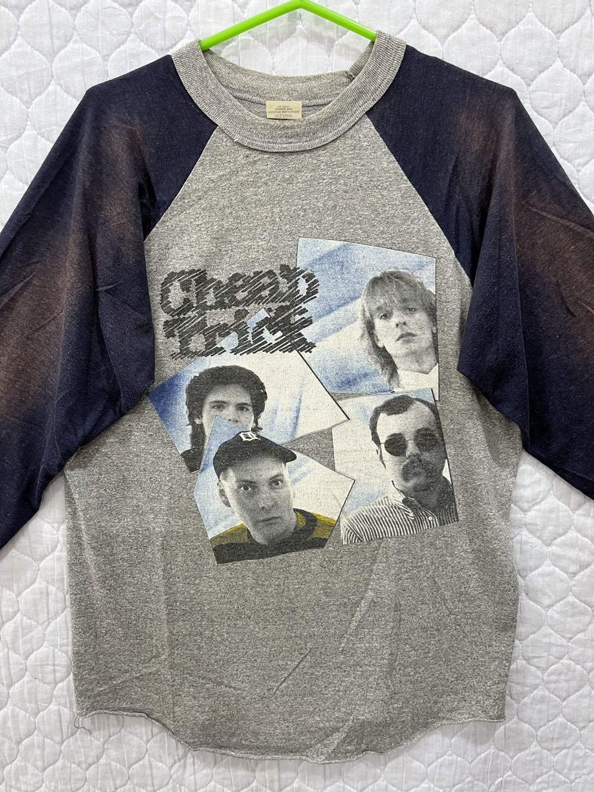 Band Tees × Vintage E. VINTAGE CHEAP TRICK 3 QUARTER TSHIRT Size US L / EU 52-54 / 3 - 5 Thumbnail