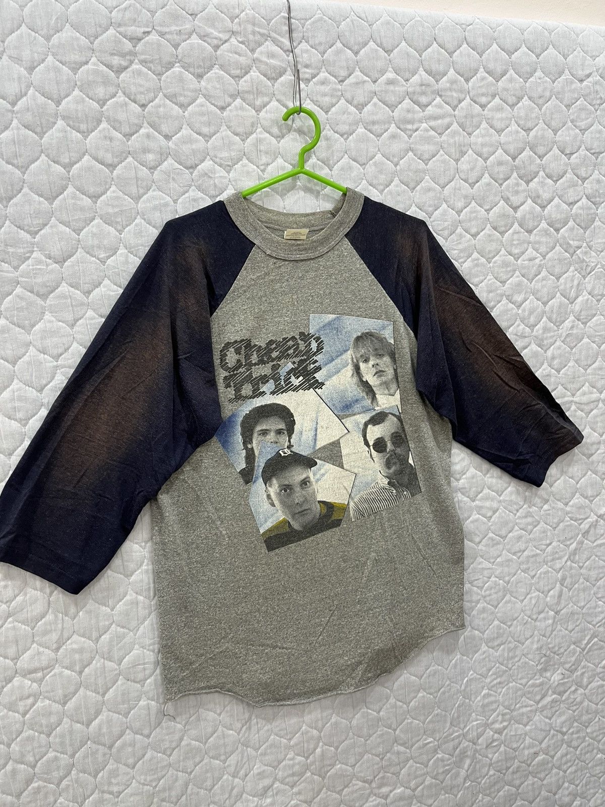 Band Tees × Vintage E. VINTAGE CHEAP TRICK 3 QUARTER TSHIRT Size US L / EU 52-54 / 3 - 2 Thumbnail