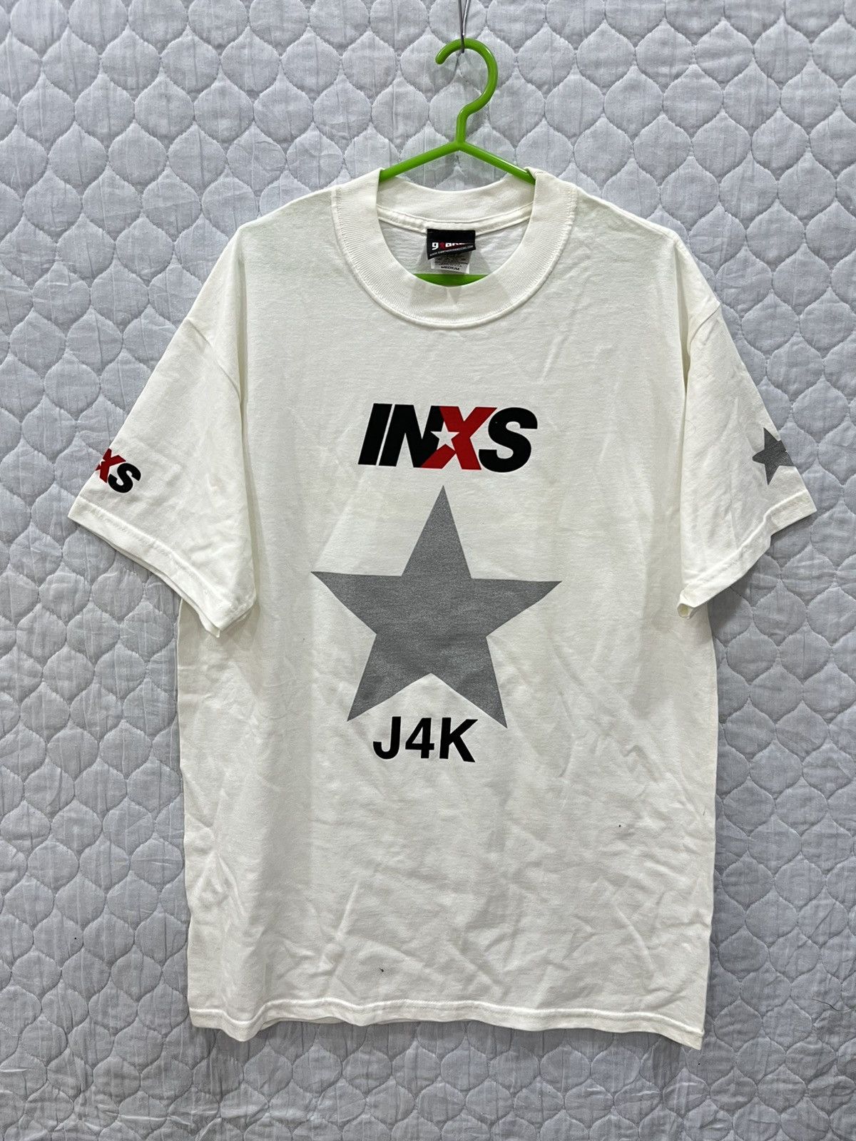 Band Tees E. VINTAGE INXS ROCK BAND TSHIRT Size US M / EU 48-50 / 2 - 1 Thumbnail