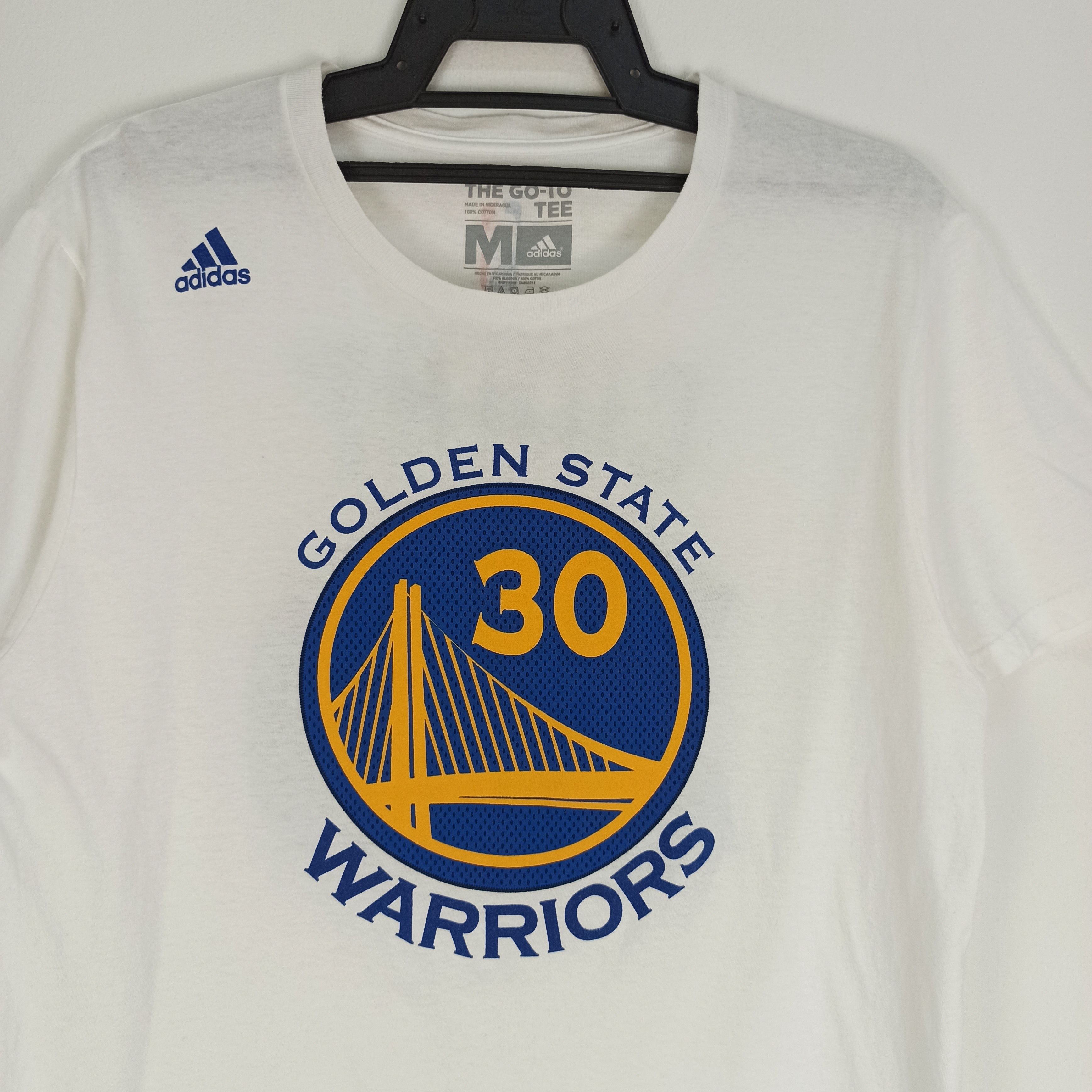 Adidas Stephen Curry Golden State Warriors NBA Basketball Shirt Size US M / EU 48-50 / 2 - 2 Thumbnail
