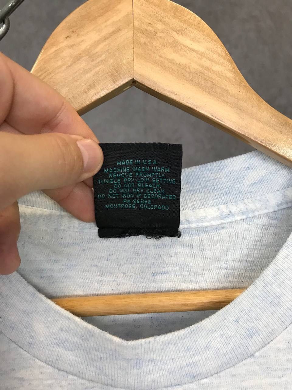 Habitat Indians history vintage habitat made in USA overprinted tee Size US L / EU 52-54 / 3 - 6 Thumbnail
