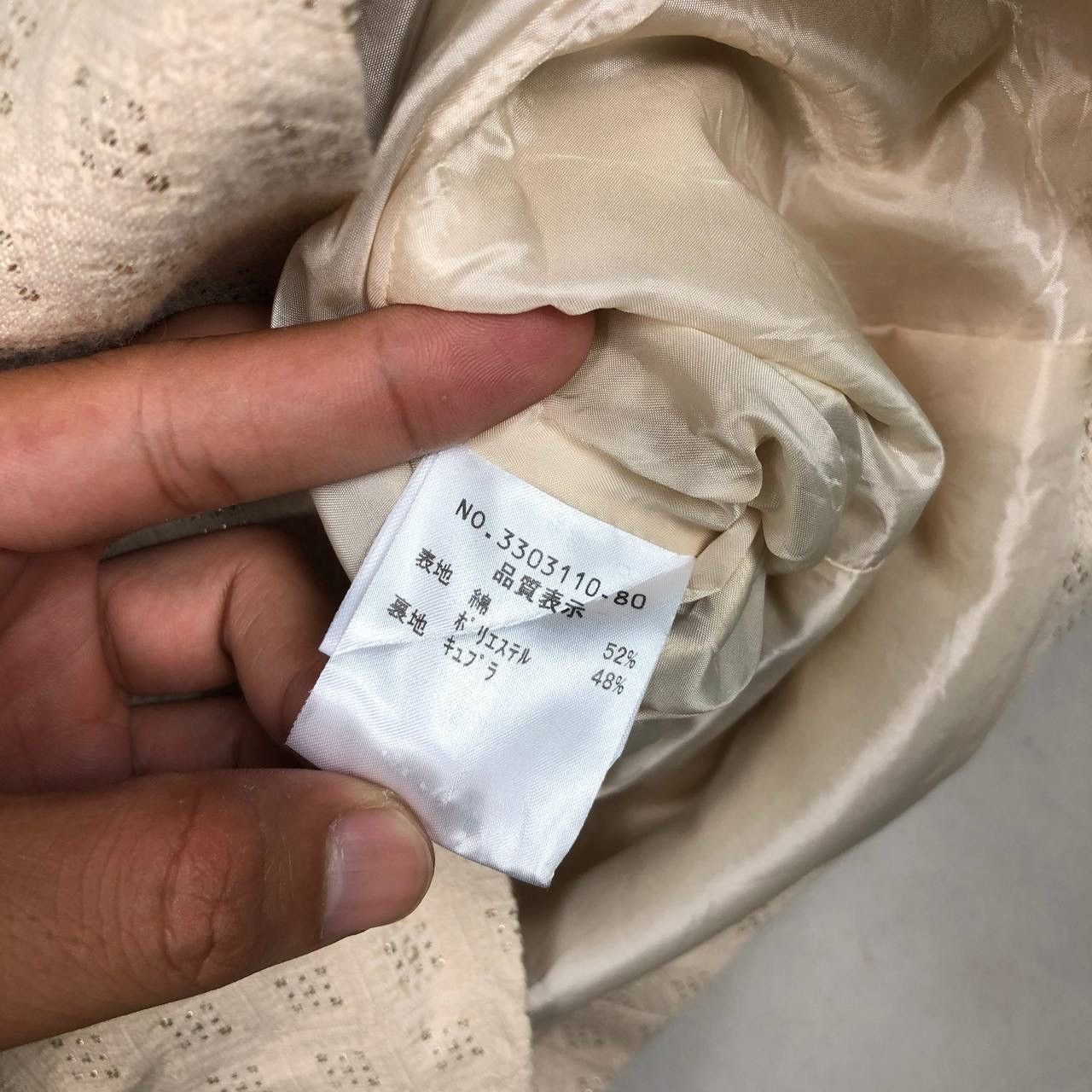 Balmain Balmain Crop Top Blouse Beige Size S / US 4 / IT 40 - 9 Thumbnail