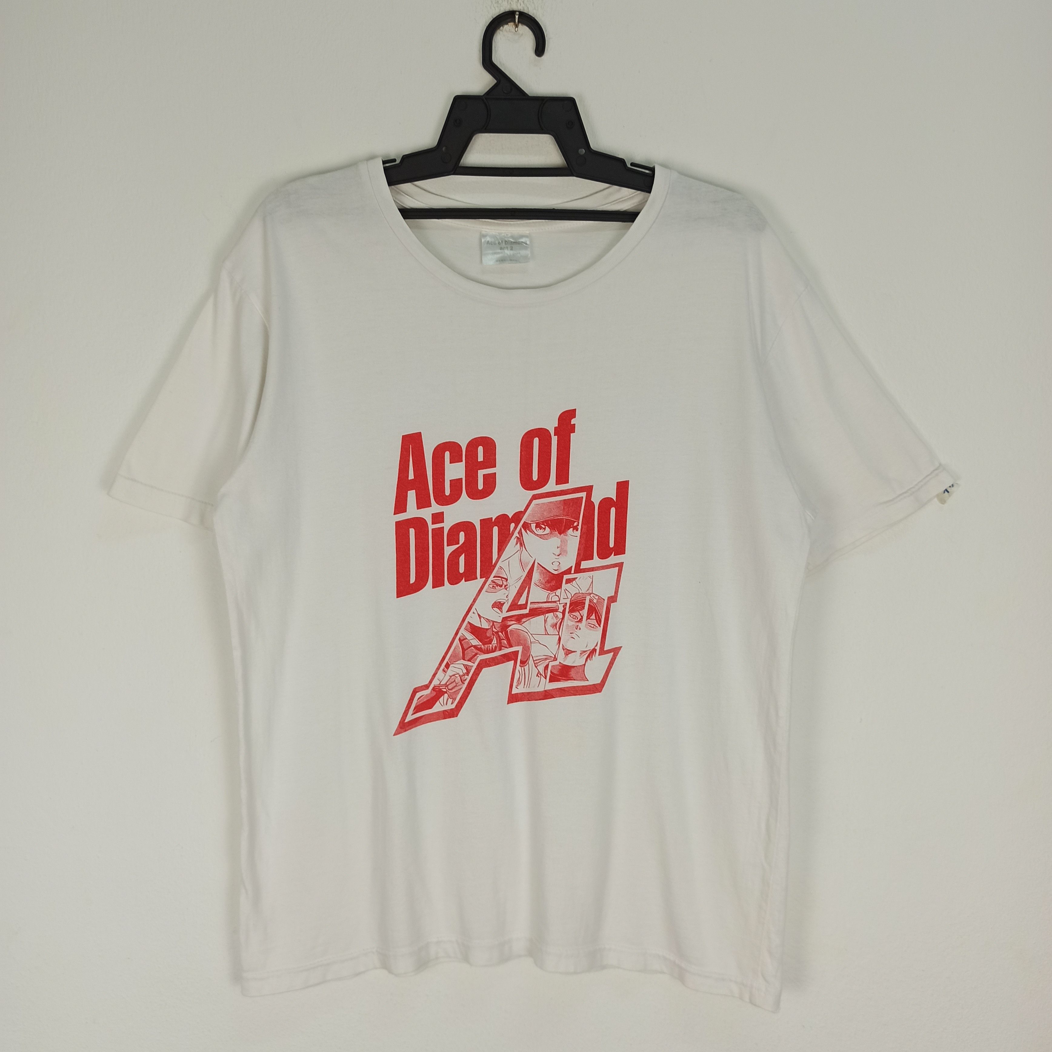 Anime Rare Ace Of Diamond Act 2 Anime Manga Promo T-shirt Size US L / EU 52-54 / 3 - 1 Thumbnail
