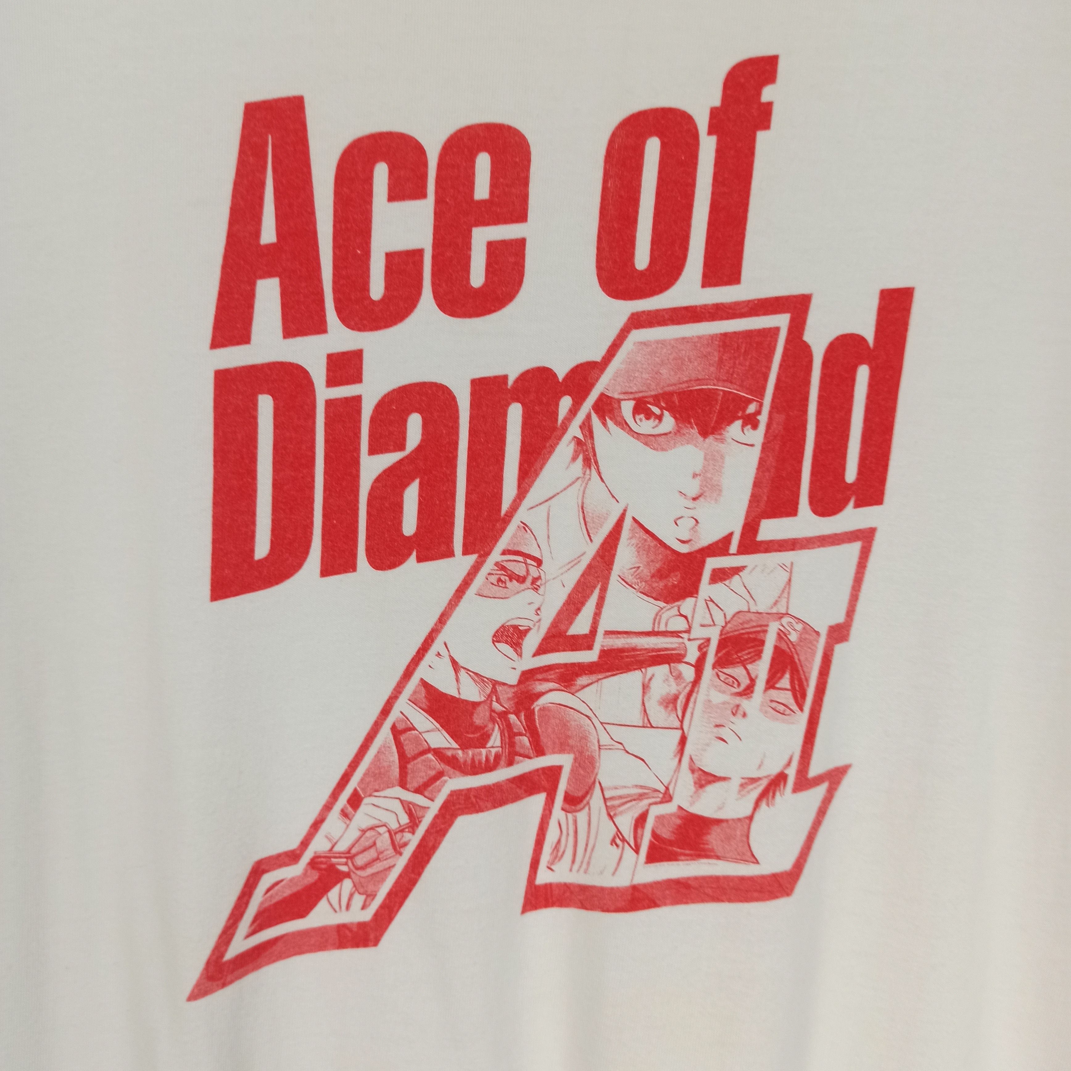 Anime Rare Ace Of Diamond Act 2 Anime Manga Promo T-shirt Size US L / EU 52-54 / 3 - 2 Thumbnail
