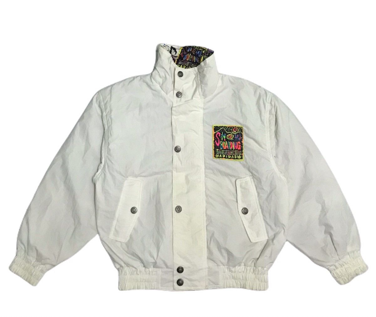 Vintage Adidas snowboarding reversible jacket Size US M / EU 48-50 / 2 - 5 Thumbnail