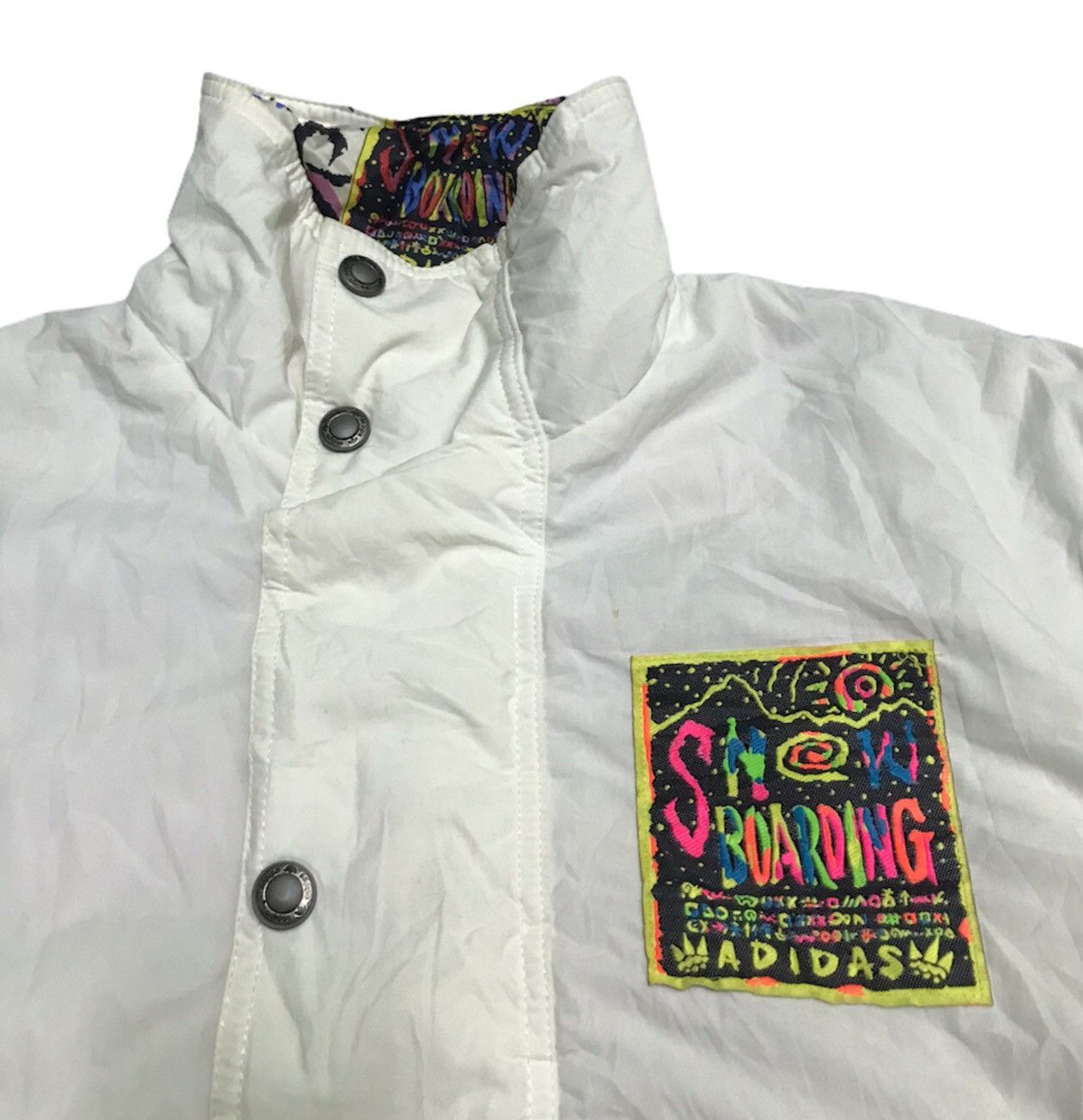 Vintage Adidas snowboarding reversible jacket Size US M / EU 48-50 / 2 - 6 Thumbnail