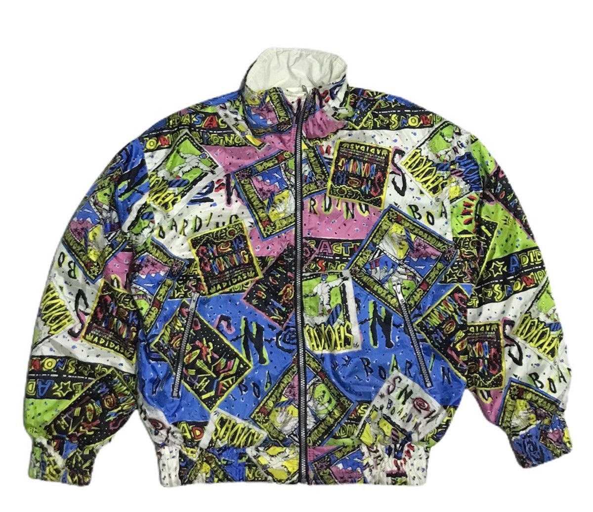 Vintage Adidas snowboarding reversible jacket Size US M / EU 48-50 / 2 - 1 Thumbnail