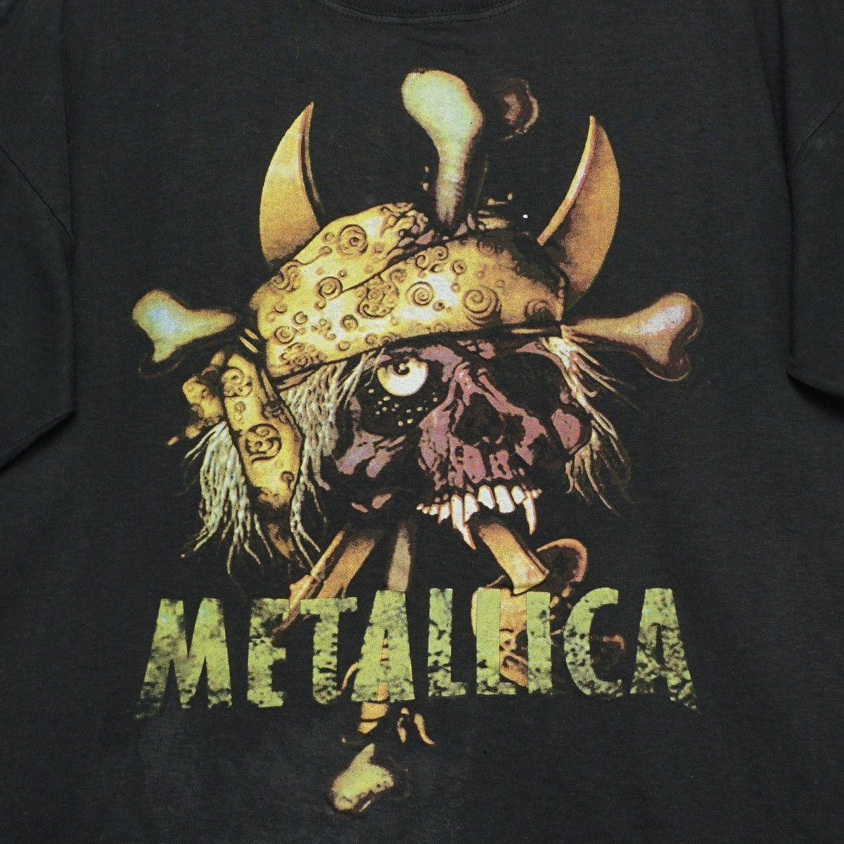 Band Tees × Metallica × Vintage Vintage Metallica 90’s Distressed T-shirt Size US L / EU 52-54 / 3 - 2 Thumbnail