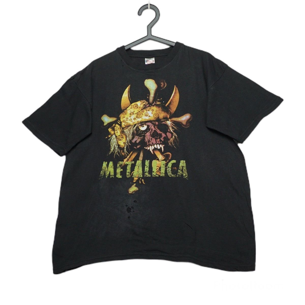 Band Tees × Metallica × Vintage Vintage Metallica 90’s Distressed T-shirt Size US L / EU 52-54 / 3 - 1 Thumbnail