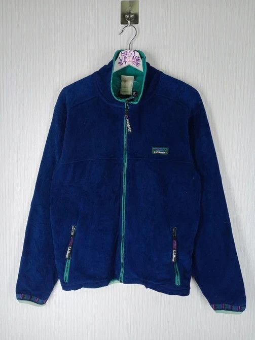 L.L. Bean Rare Vintage L.L Bean Polartec Fleece Zipper Jacket Size US M / EU 48-50 / 2 - 2 Thumbnail