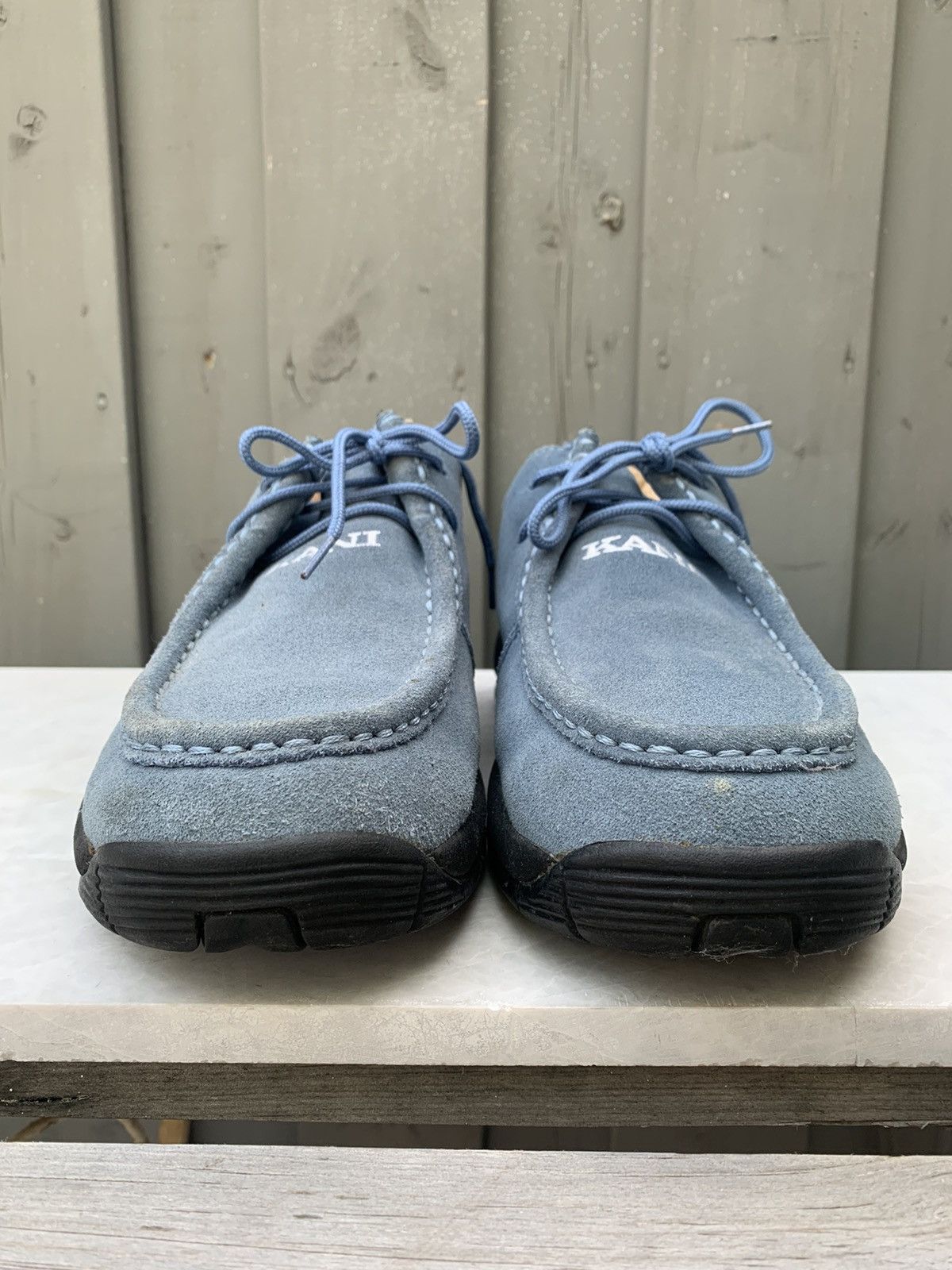 Karl Kani × Vintage Vintage Karl Kani Sneakers 2000s 90s Hip Hop Suede Moc Toe 9 Size US 9.5 / EU 42-43 - 7 Thumbnail