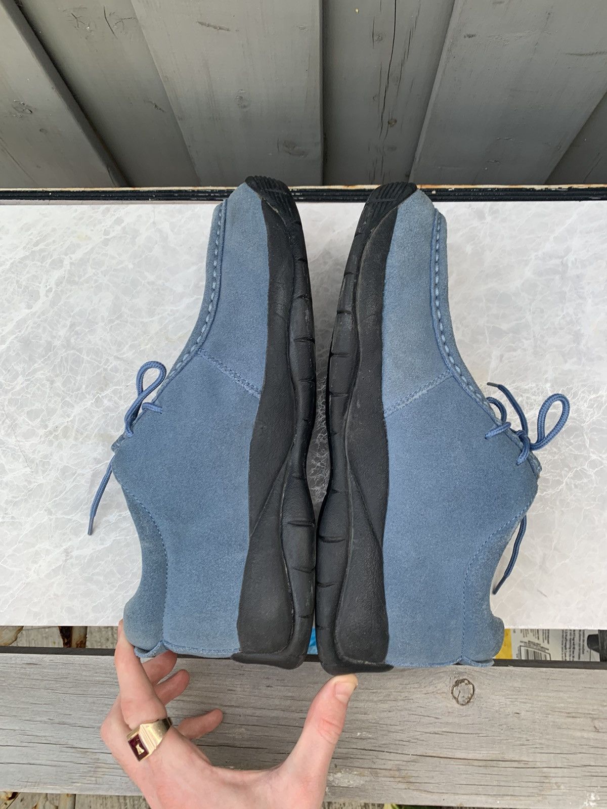 Karl Kani × Vintage Vintage Karl Kani Sneakers 2000s 90s Hip Hop Suede Moc Toe 9 Size US 9.5 / EU 42-43 - 10 Thumbnail