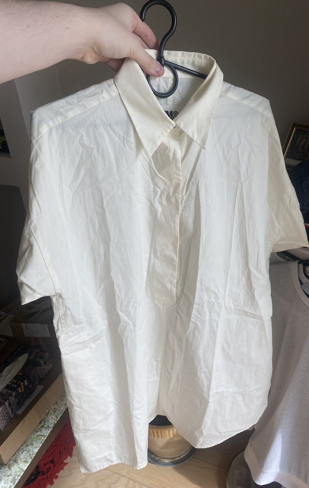 Maison Margiela Maison Margiela Women tunic/shirt Size L / US 10 / IT 46 - 1 Thumbnail