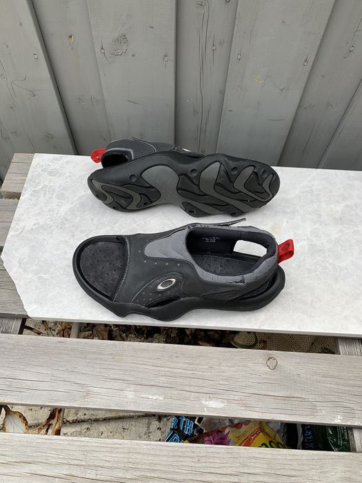 Vintage 2000s Oakley Smoke Sandals Vintage Slip On Rare Mule Clog