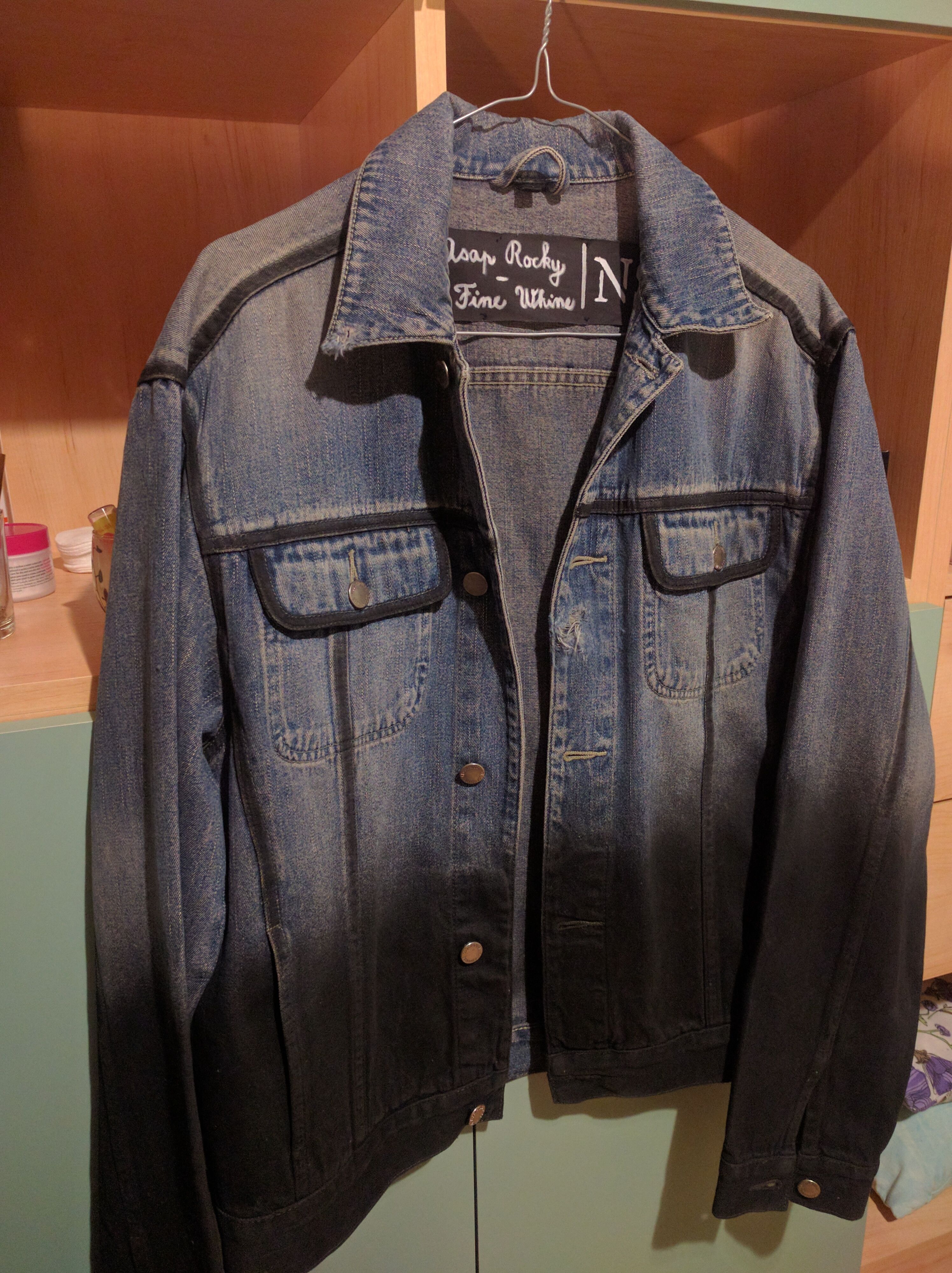 Handmade Handcrafted jacket inspired by ASAP Rocky (all sizes) Size US S / EU 44-46 / 1 - 6 Thumbnail