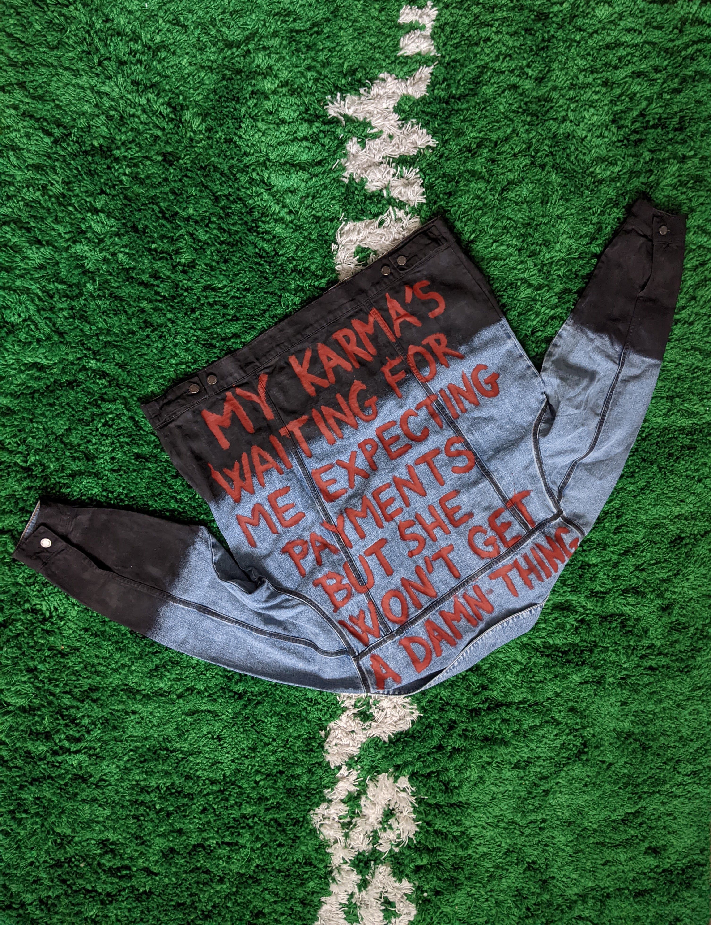 Handmade Handcrafted jacket inspired by ASAP Rocky (all sizes) Size US S / EU 44-46 / 1 - 1 Thumbnail