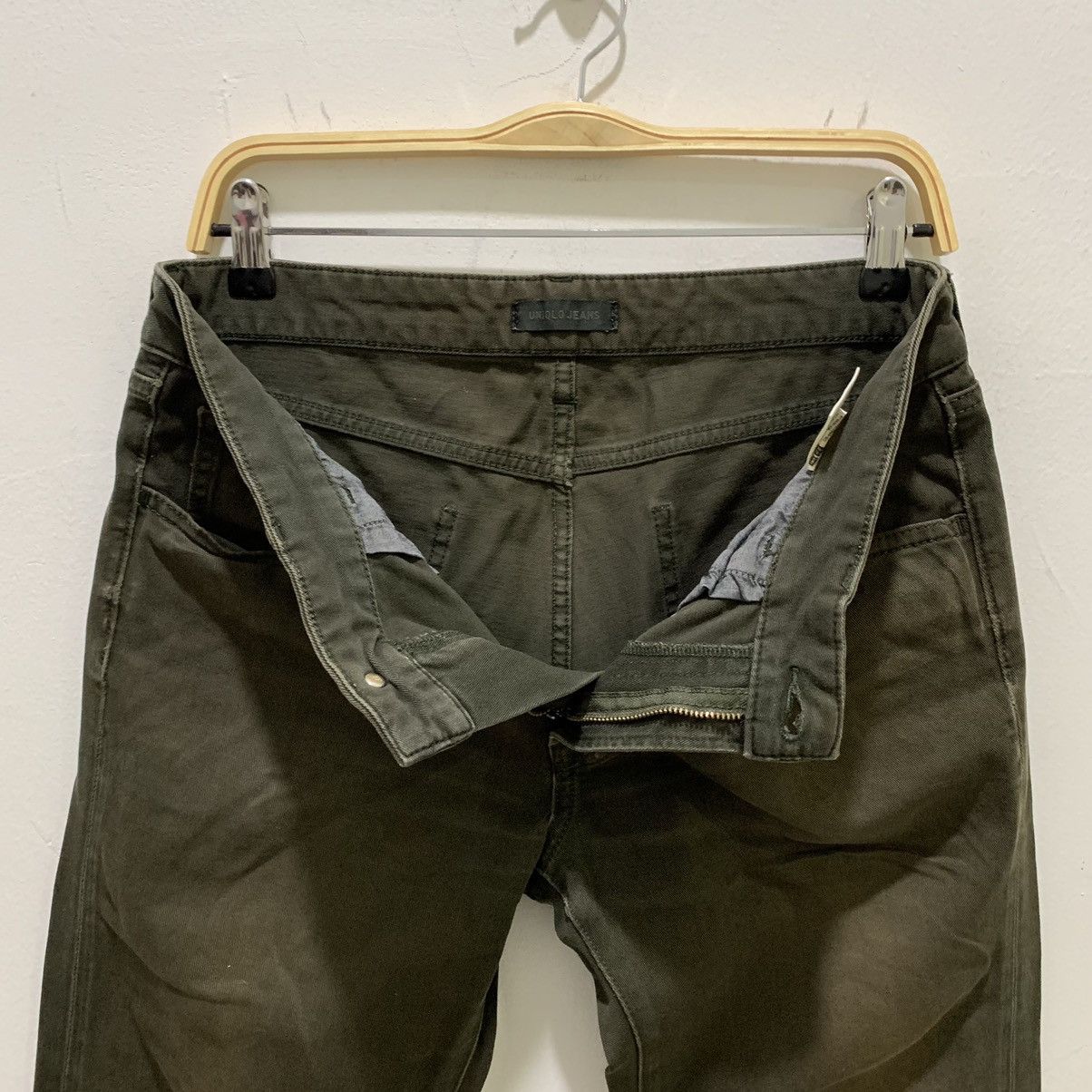 Japanese Brand × Uniqlo UNIQLO JEANS Undercover Inspired Casual Trouser Slack Pant Size US 32 / EU 48 - 15 Thumbnail