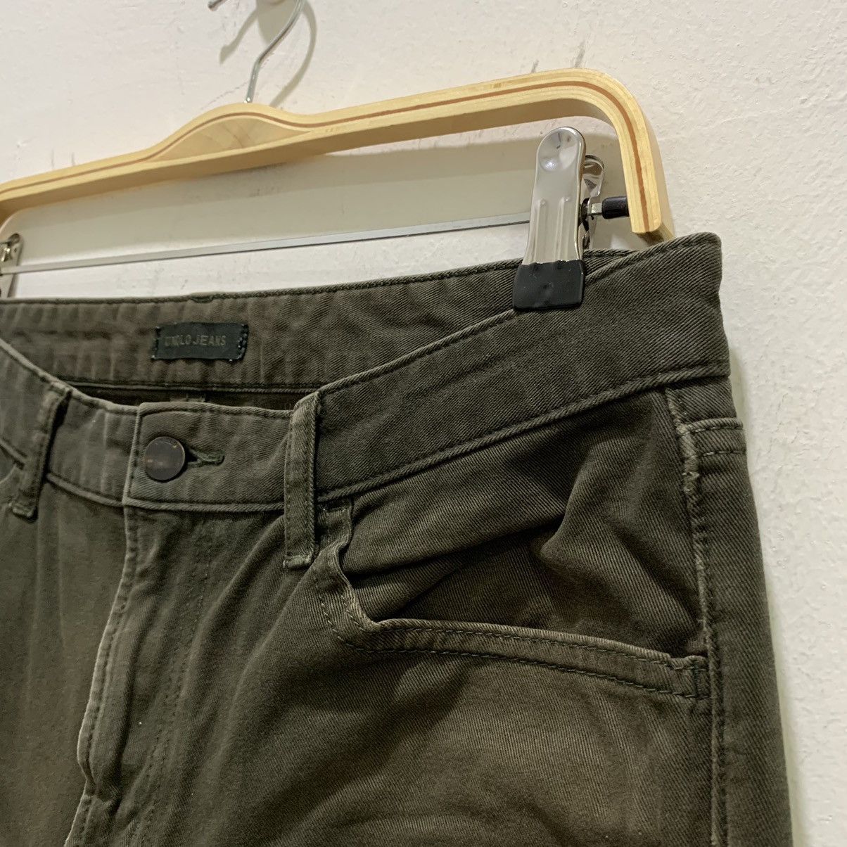 Japanese Brand × Uniqlo UNIQLO JEANS Undercover Inspired Casual Trouser Slack Pant Size US 32 / EU 48 - 9 Thumbnail