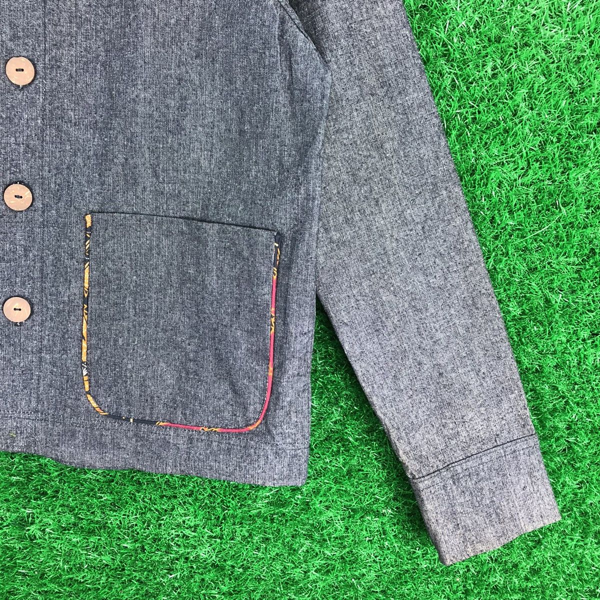 Vintage Vintage Denim Batik Jacket by Moon Flower Size US S / EU 44-46 / 1 - 3 Thumbnail