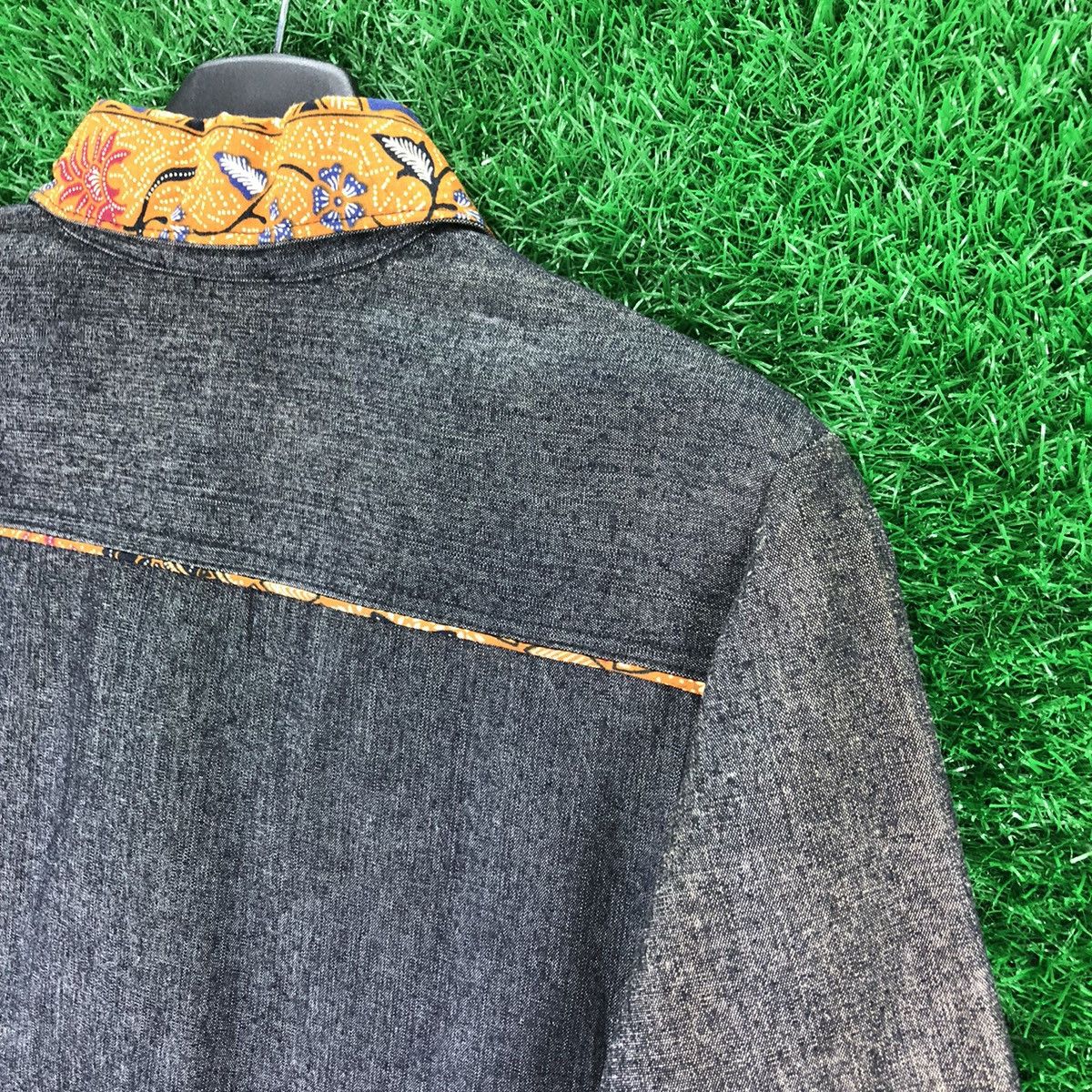Vintage Vintage Denim Batik Jacket by Moon Flower Size US S / EU 44-46 / 1 - 5 Thumbnail