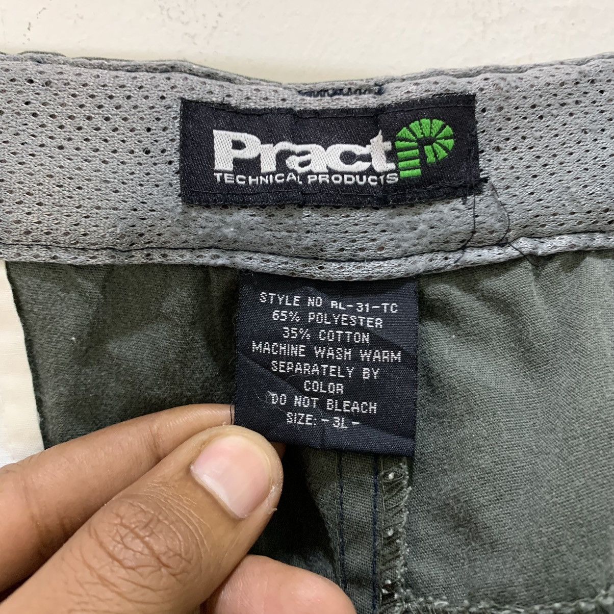 Japanese Brand PRACT Multipocket Tactical Utility Cargo Hiking Crop Pant Size US 42 / EU 58 - 24 Thumbnail
